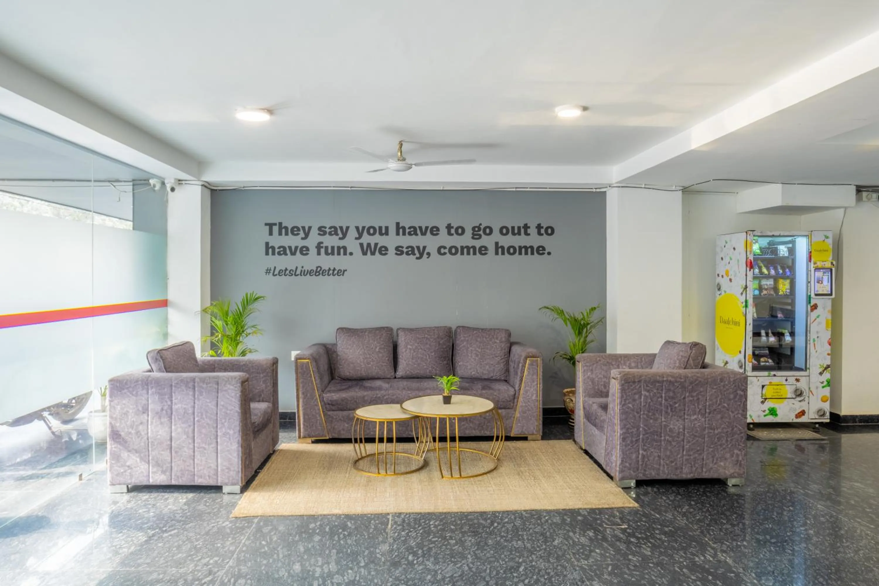 Lobby or reception in Housr 46 M2K Corp Near Park Hospital Sector 46