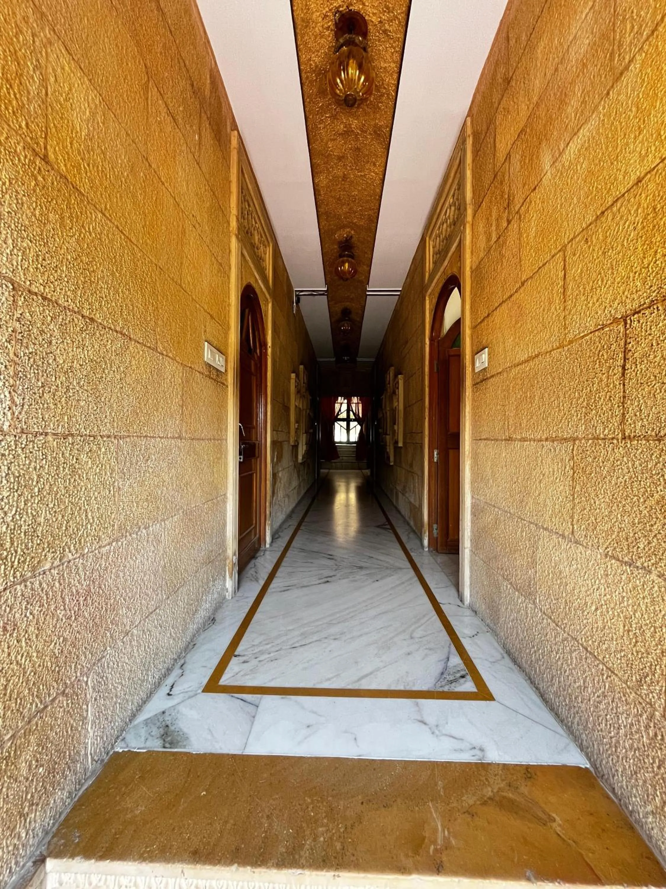 Lobby or reception in Golden Marigold Hotel