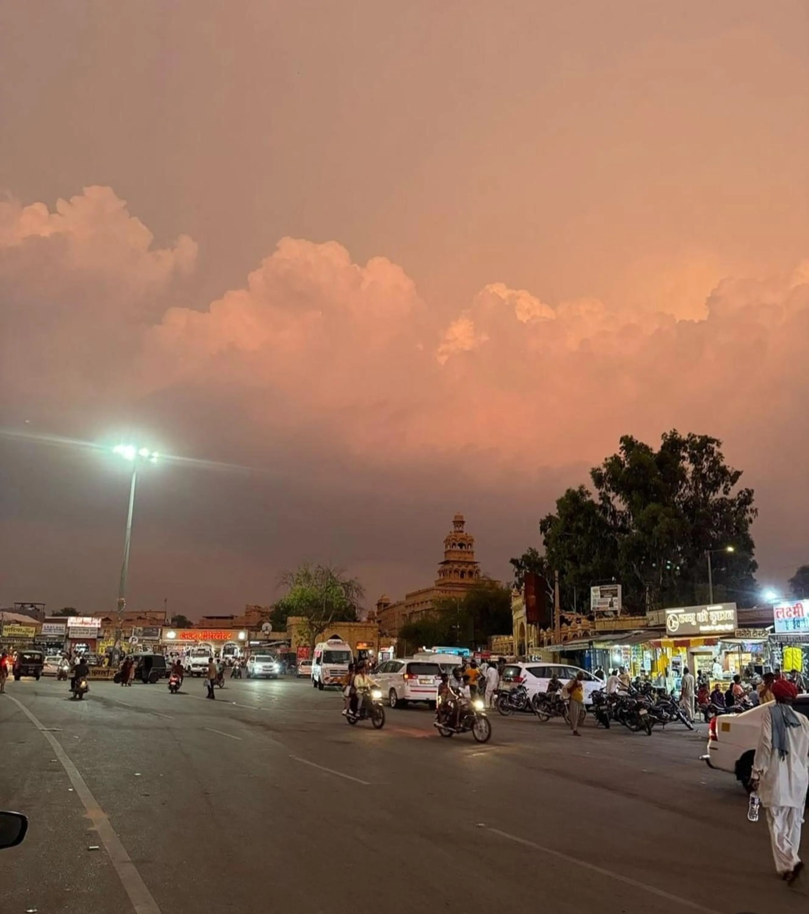 Nearby landmark in Golden Marigold Hotel