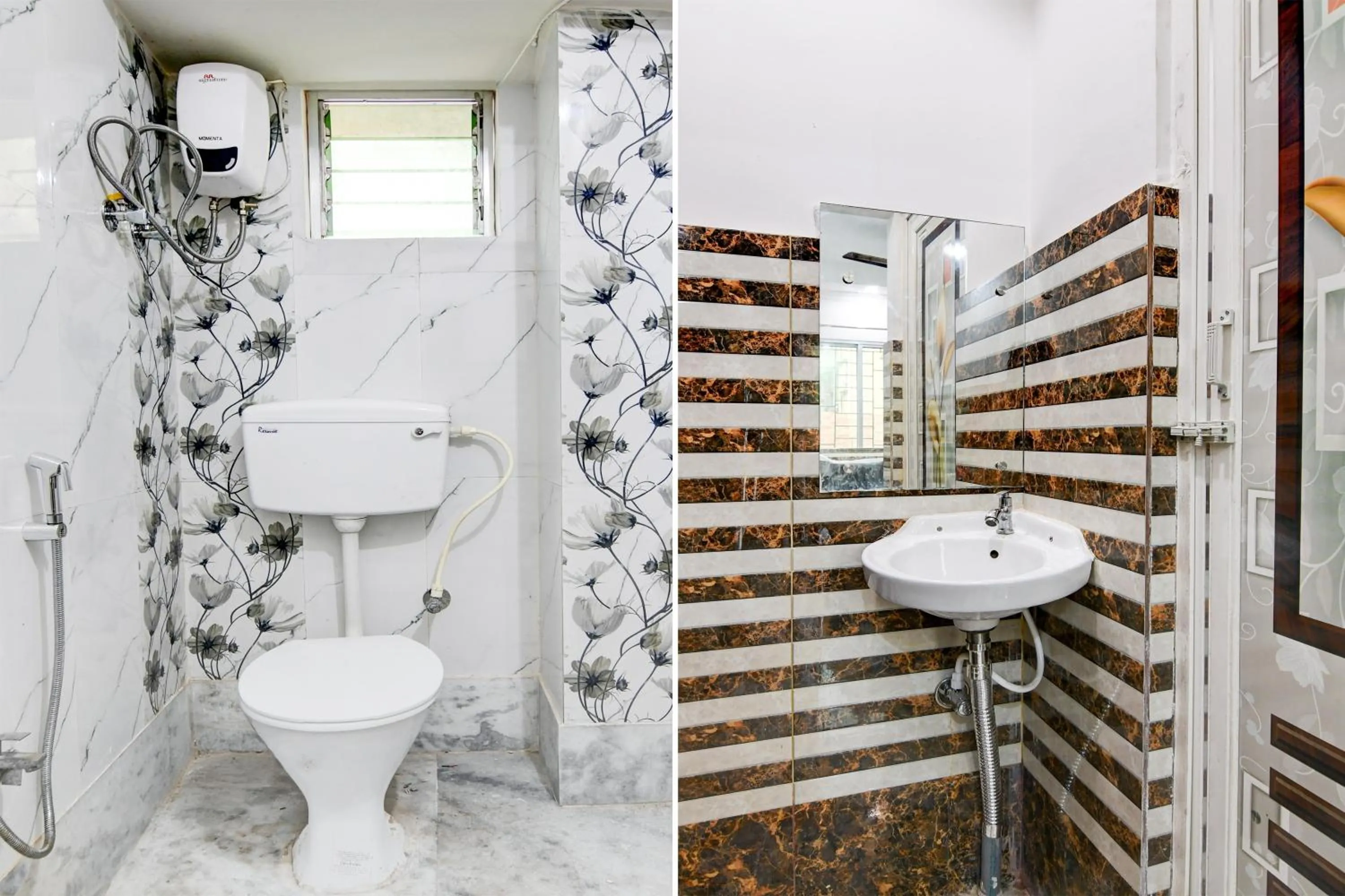 Bathroom in Super Hotel O Hiland Park Formerly Ayush Villa