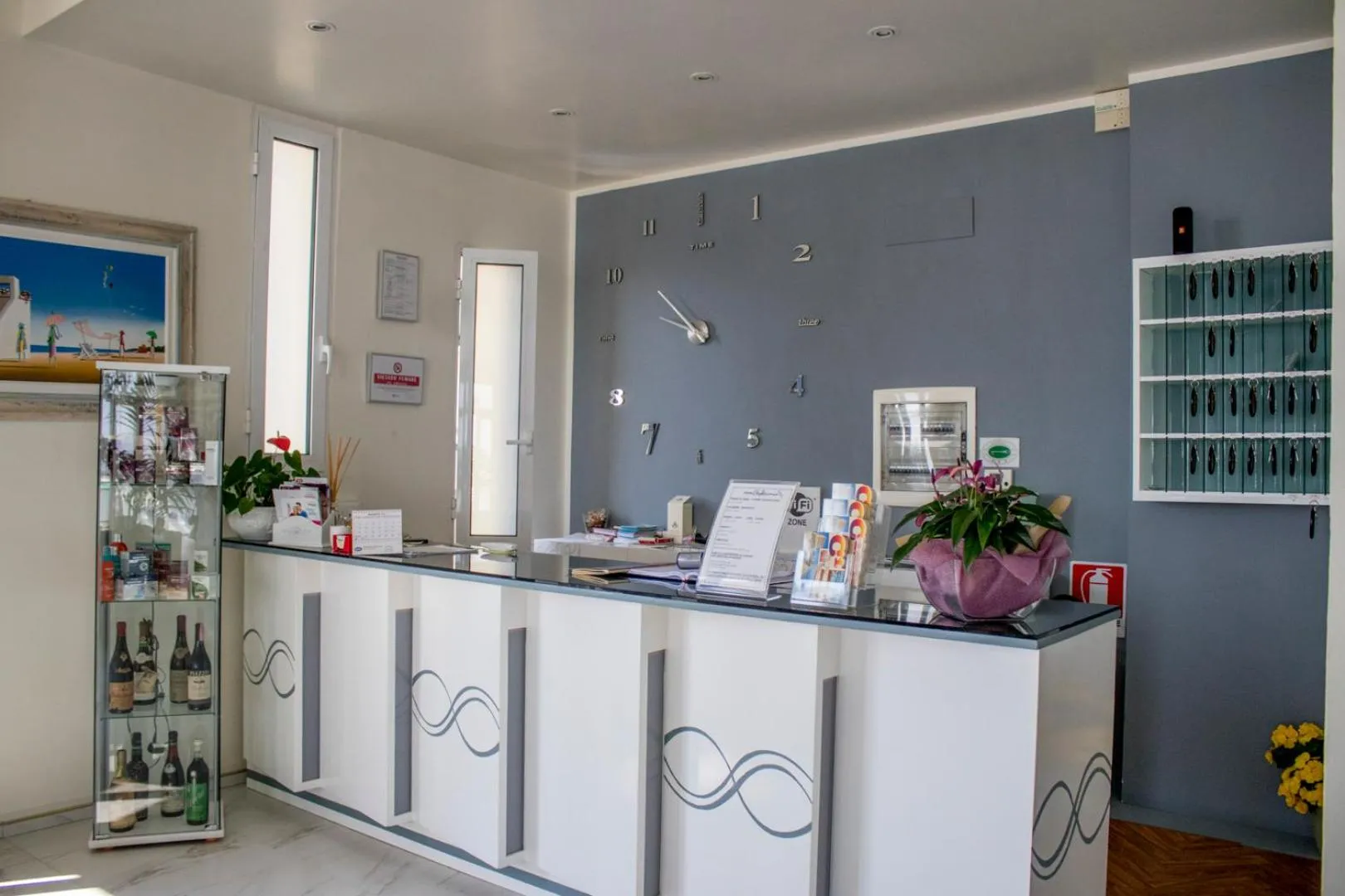 Lobby or reception in Hotel Apollonia