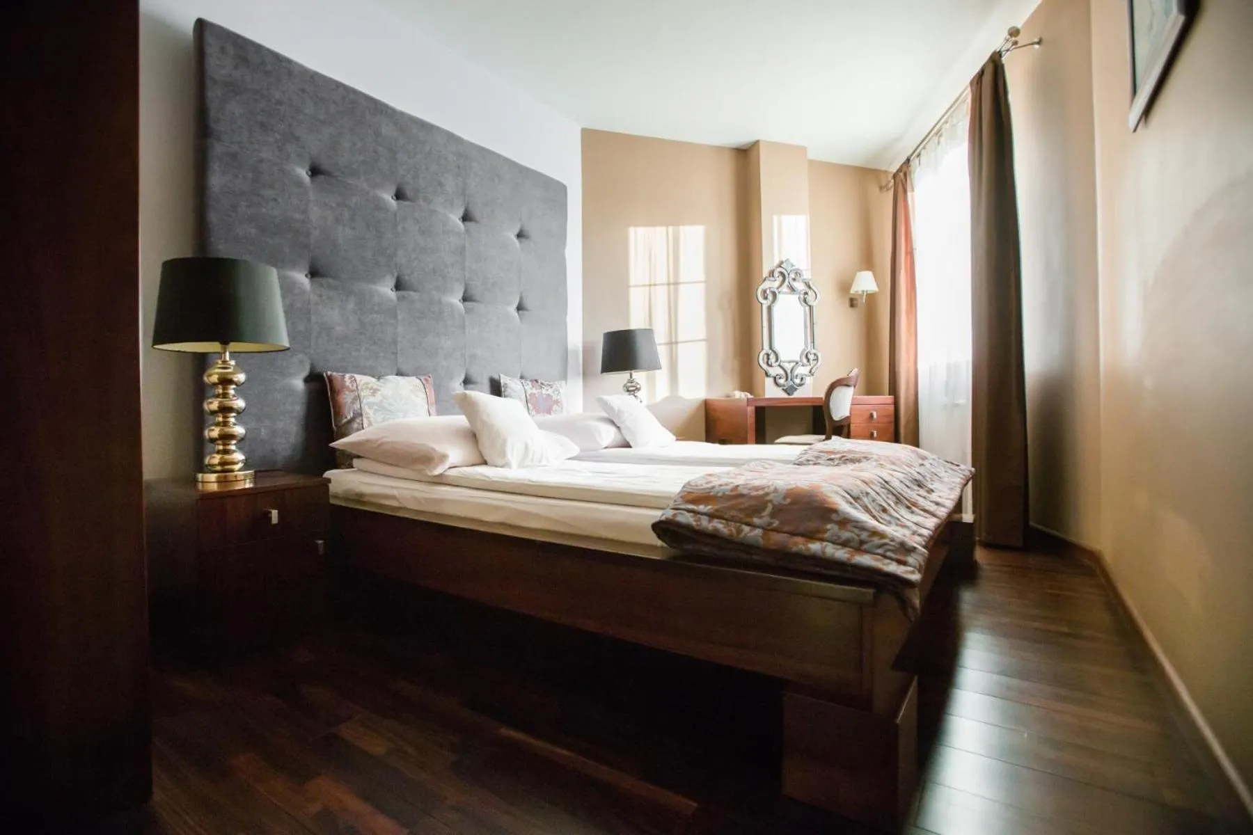 Bed in Apartamenty w Villa Park