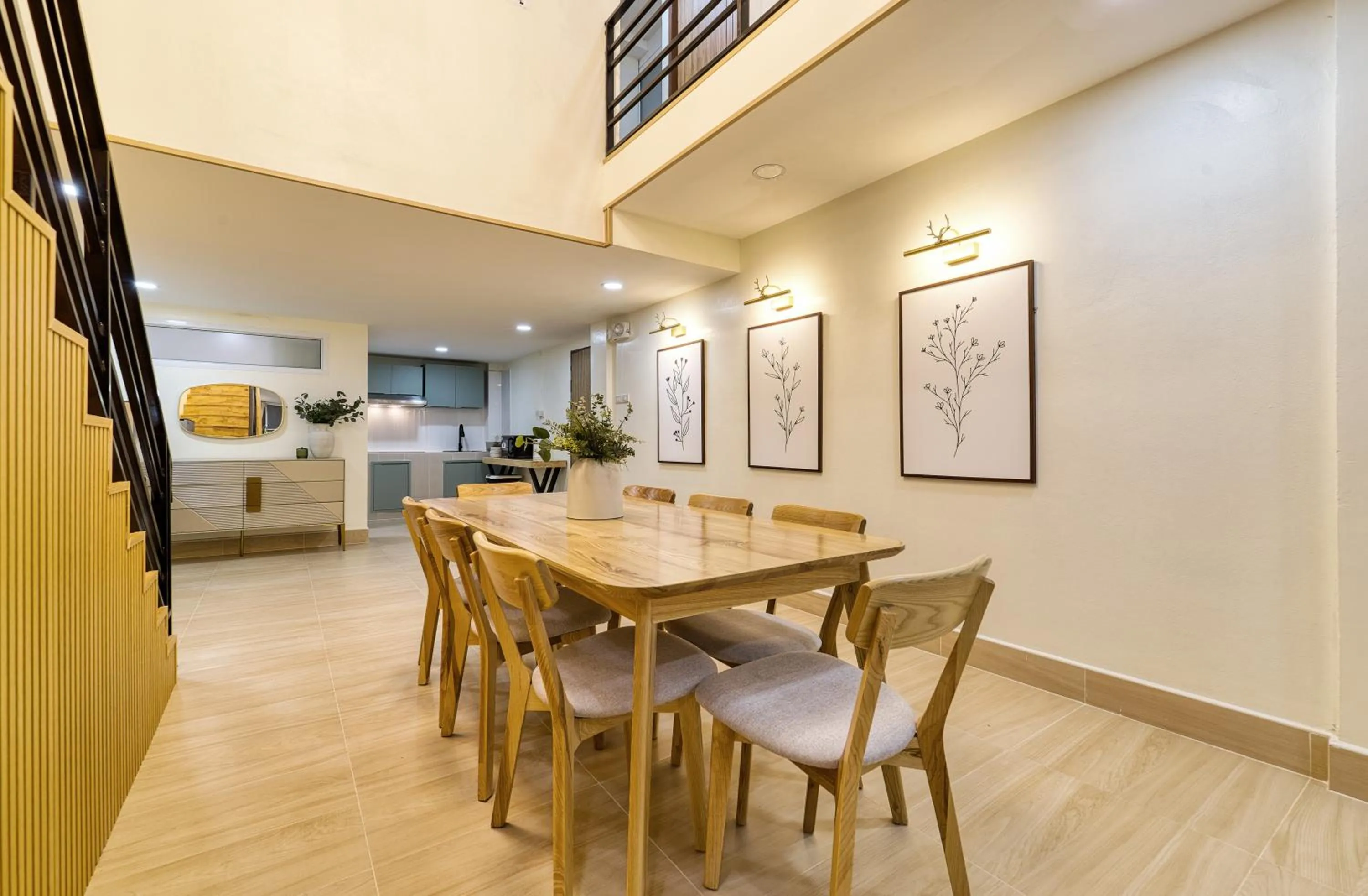 Dining area in AB House