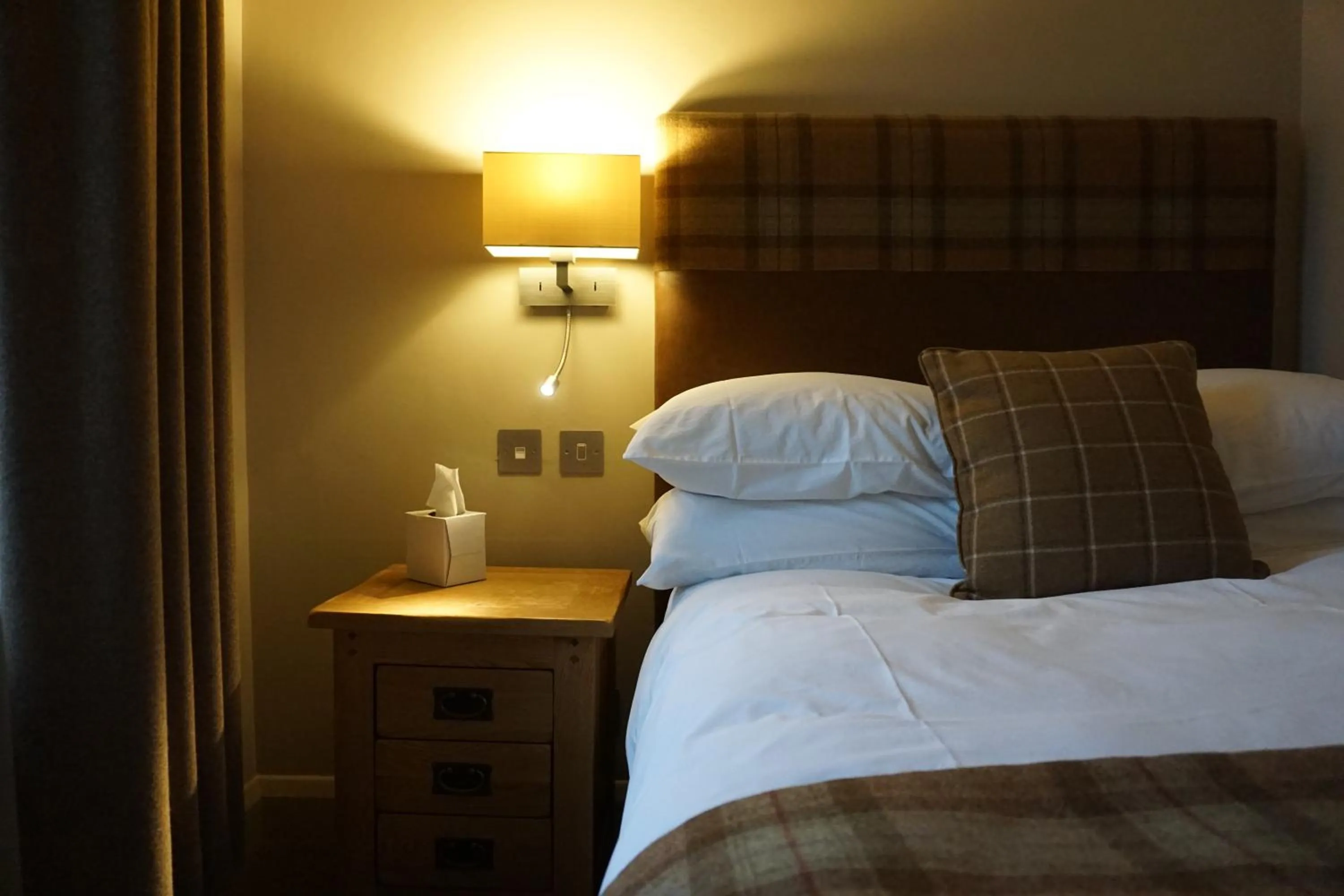 Bed in Lochside Hotel