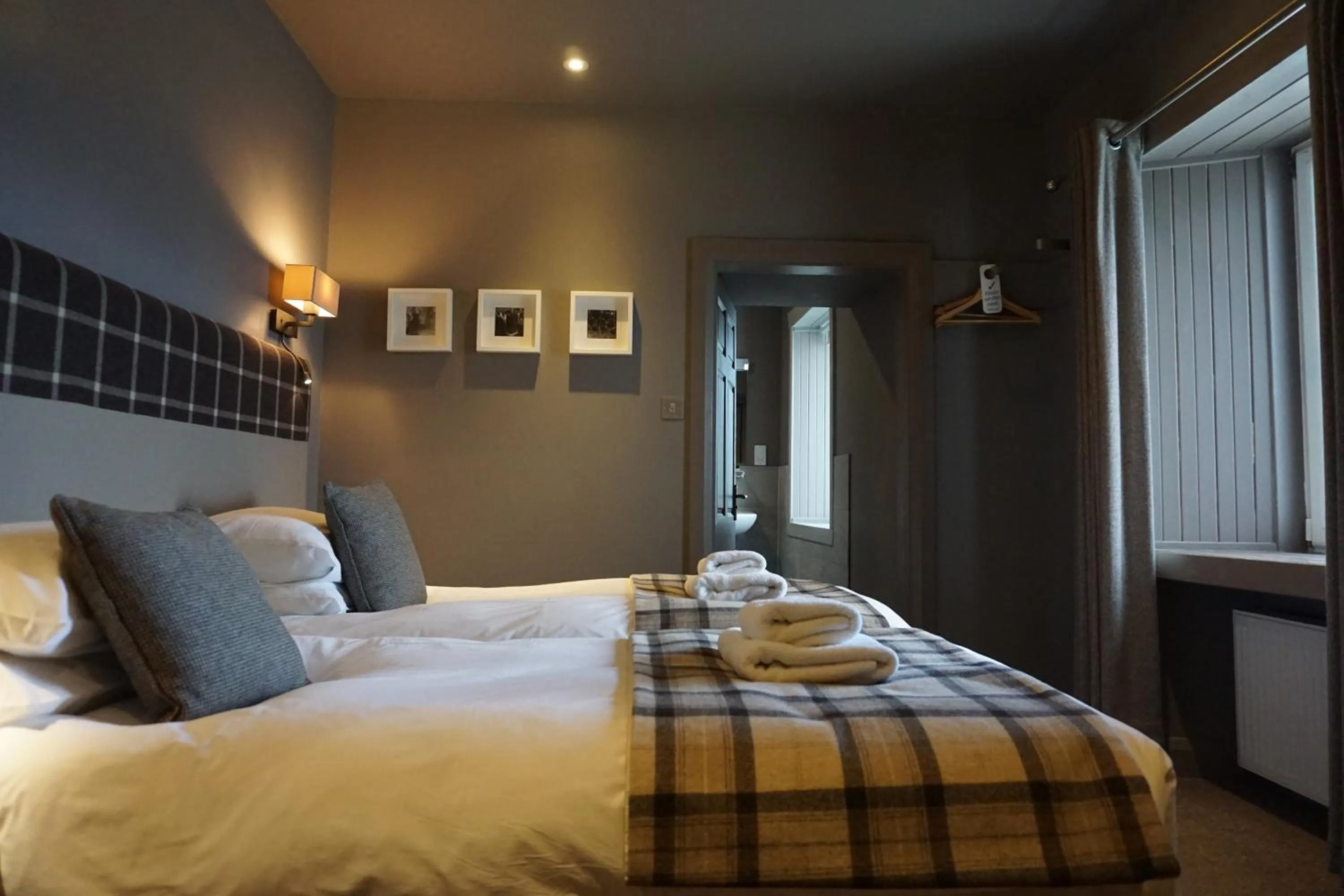 Bed in Lochside Hotel