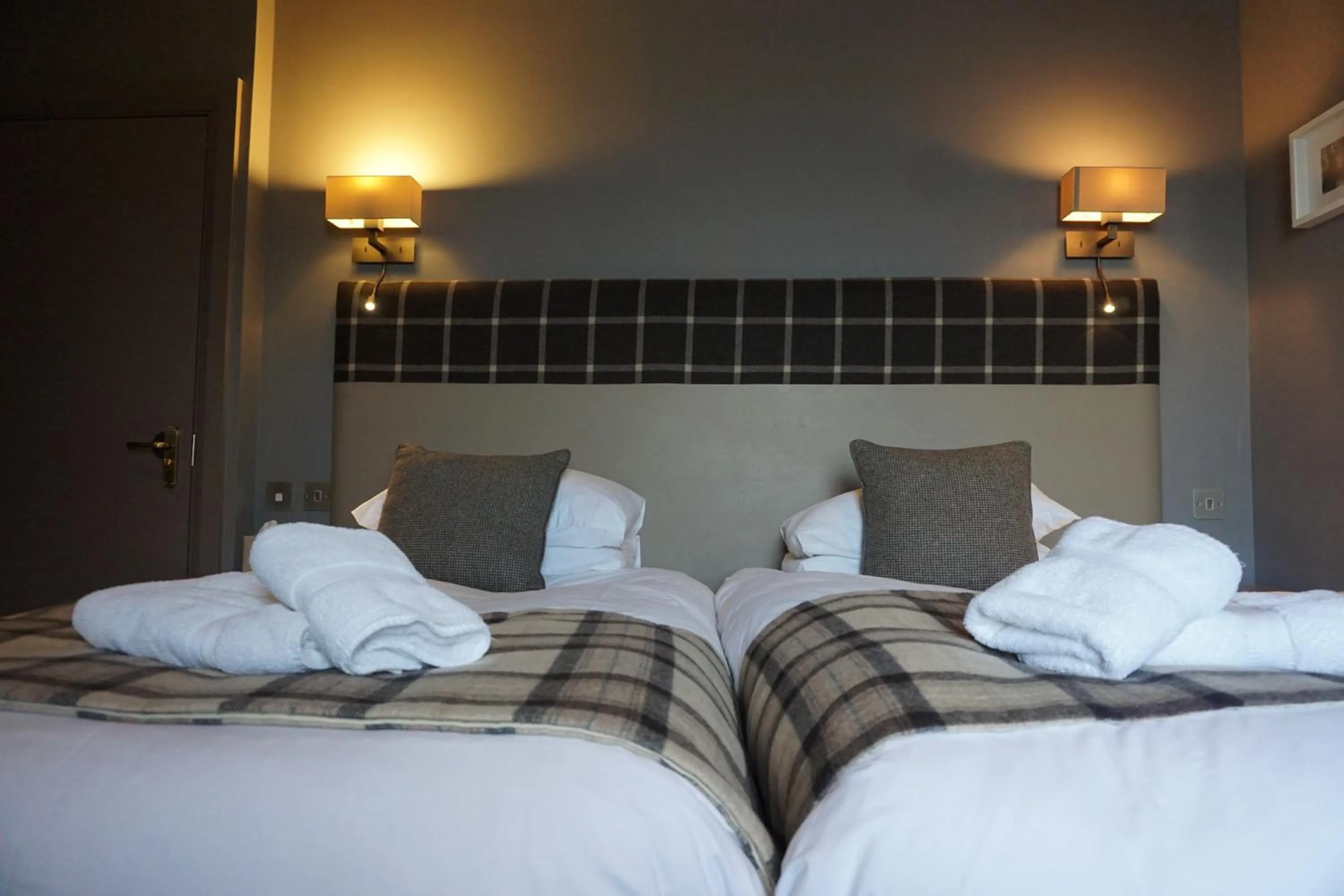 Bed in Lochside Hotel