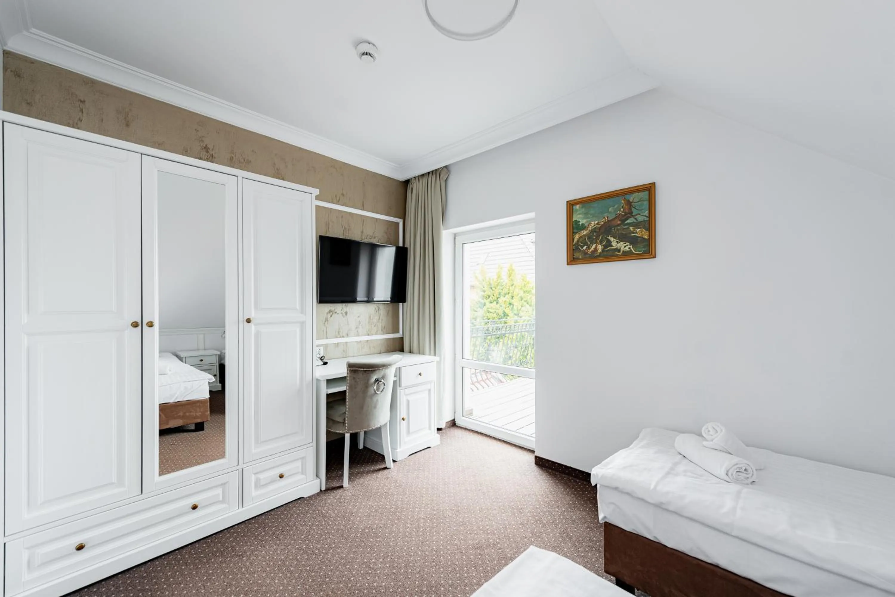 Bed in Dom Goscinny Bialy Dworek