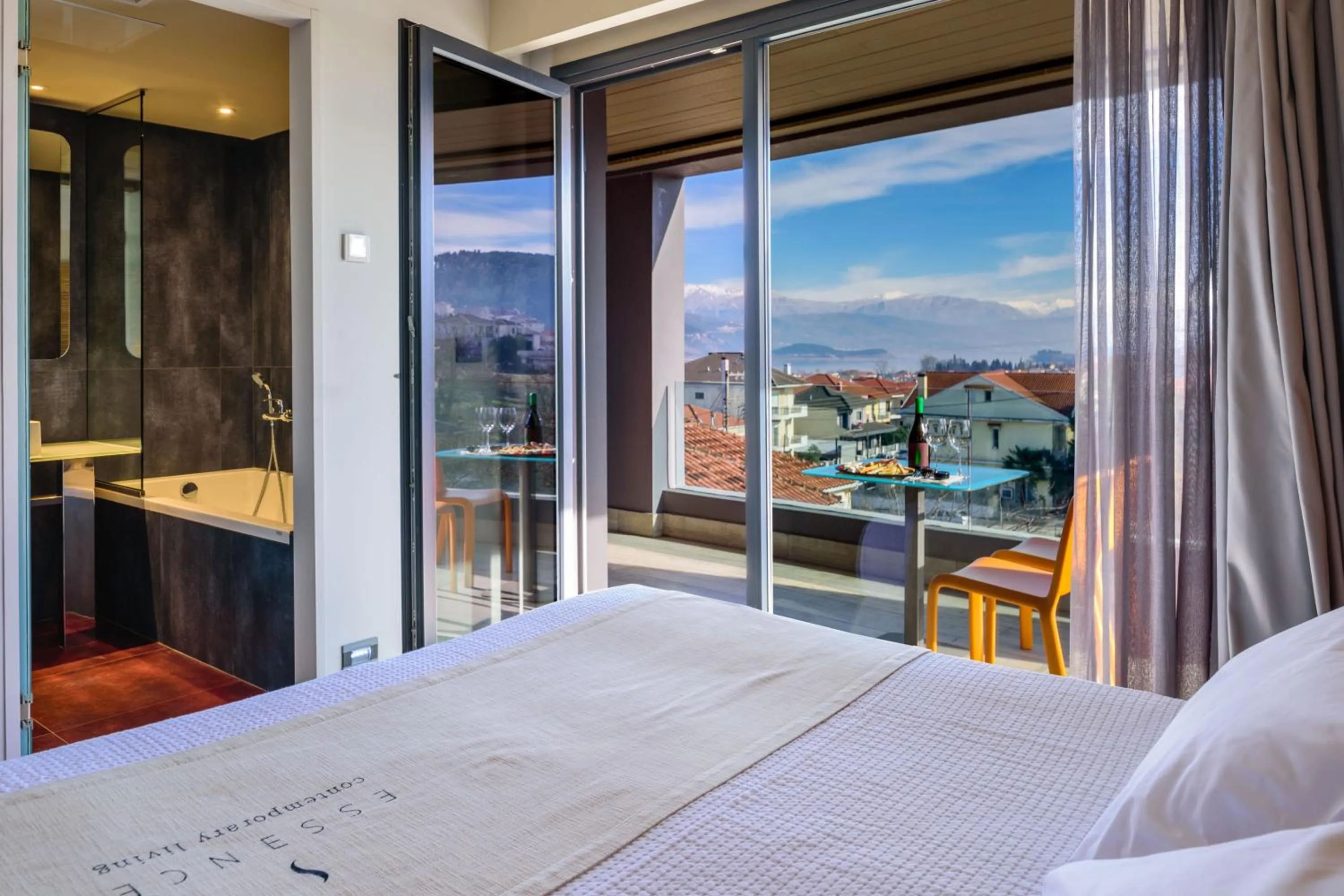 Bed in Essence Hotel