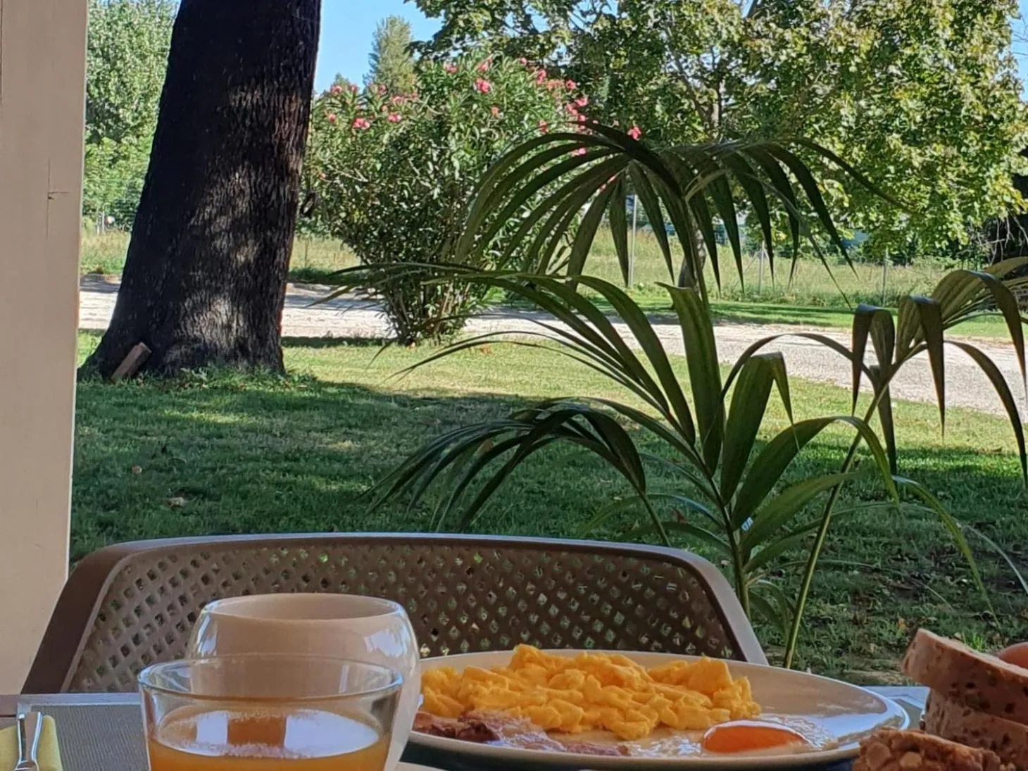 Garden in Locanda Corte Roveri