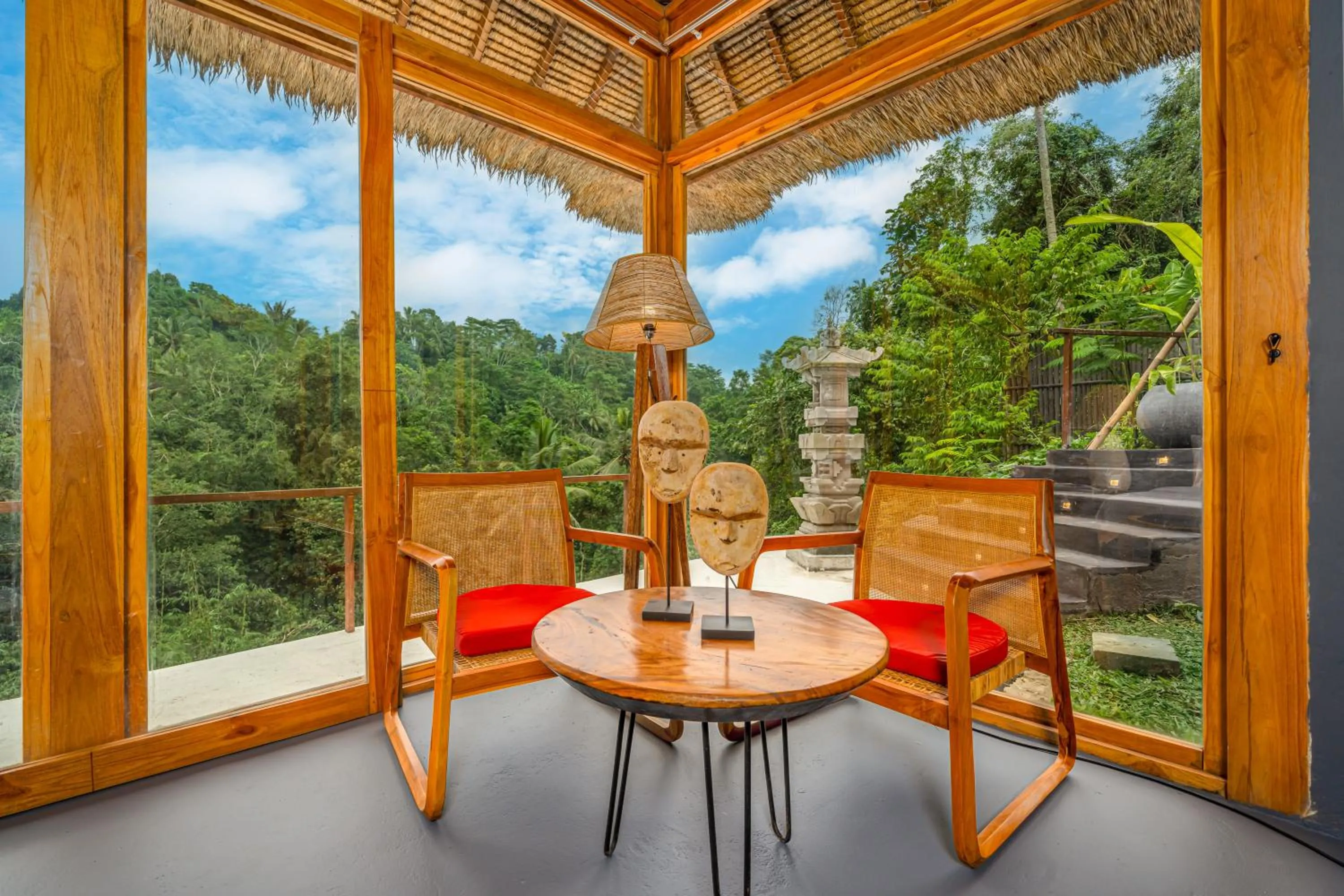 Natural landscape in Muraya Villas in Ubud