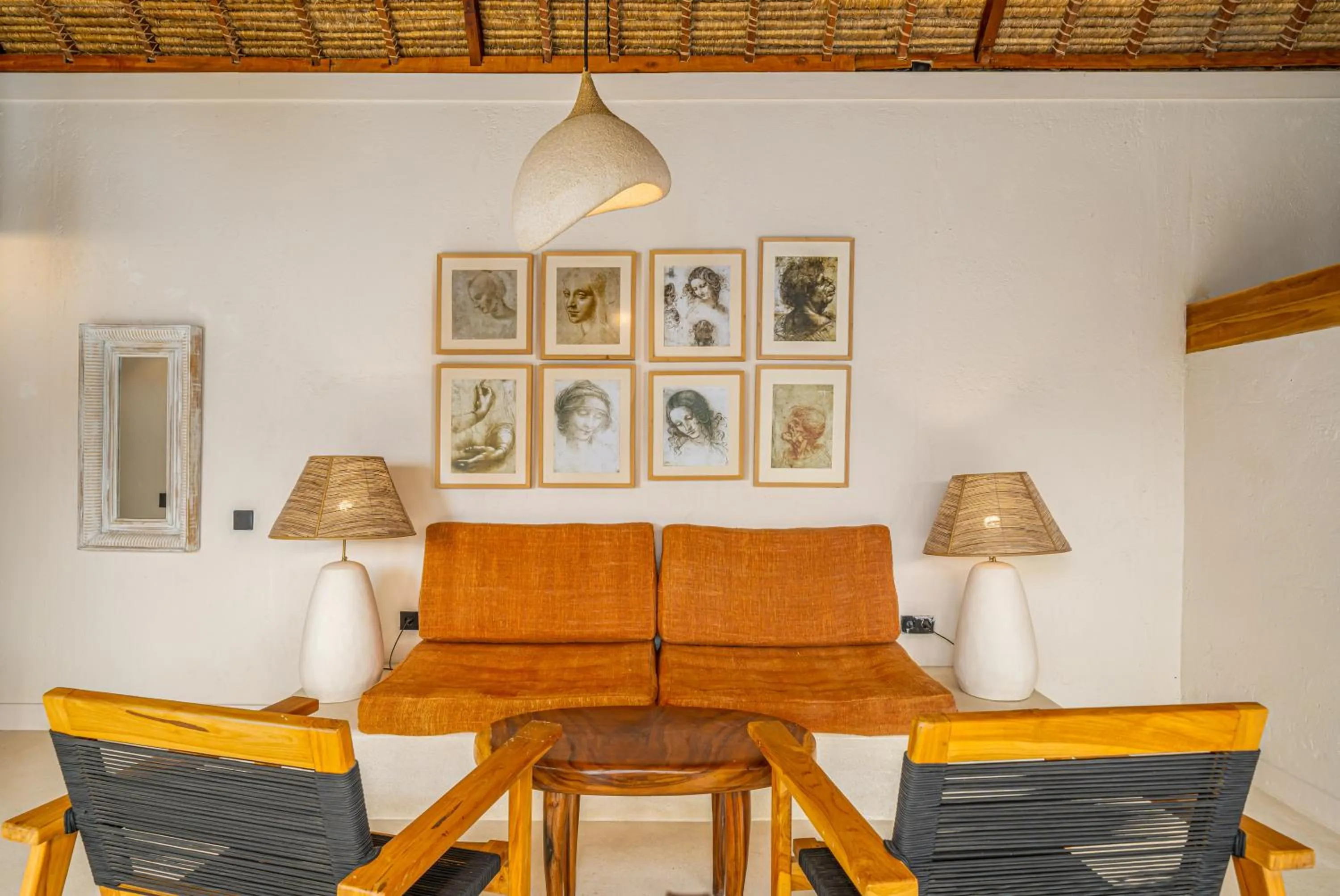 Living room in Muraya Villas in Ubud