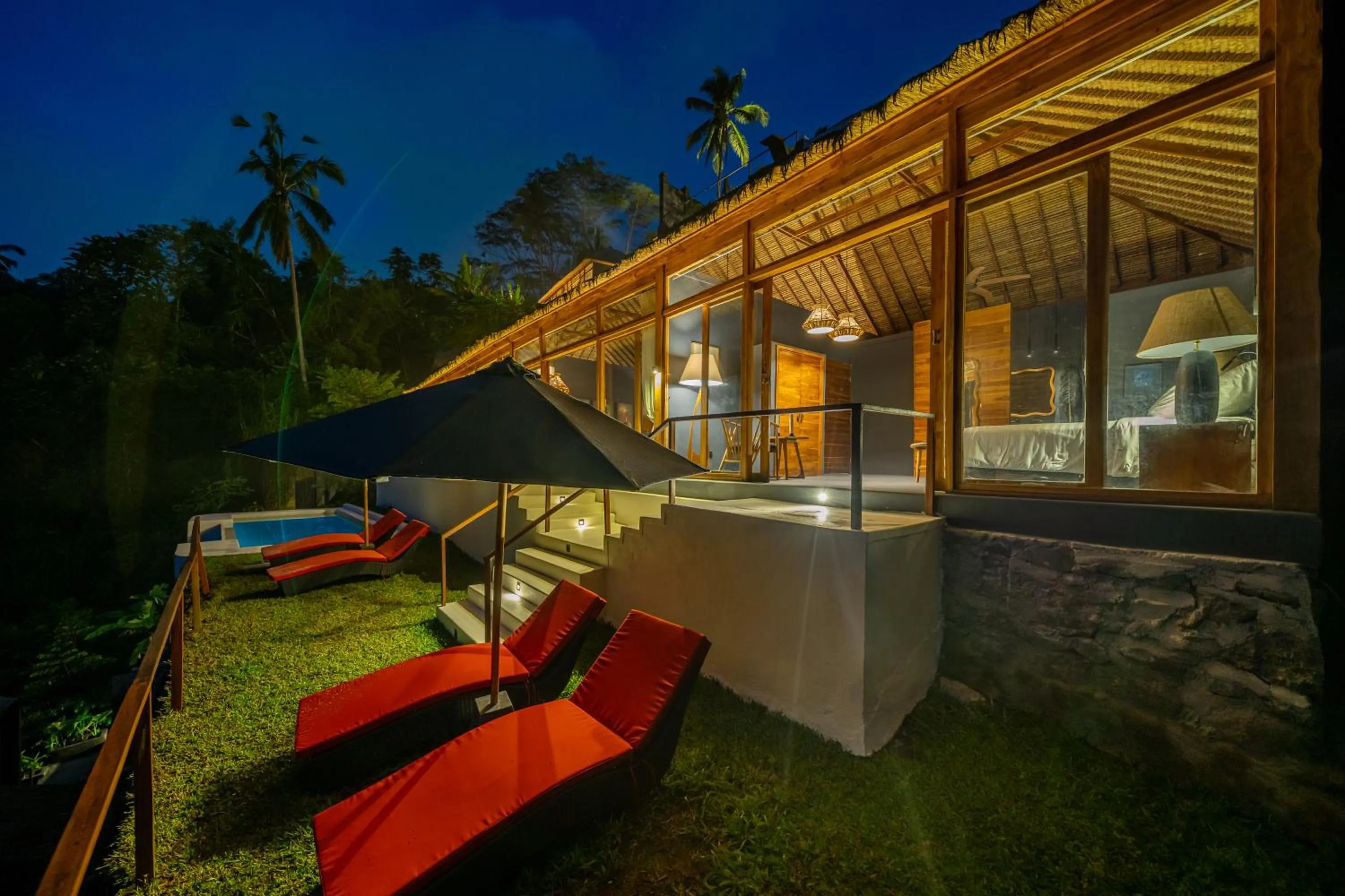 Natural landscape in Muraya Villas in Ubud