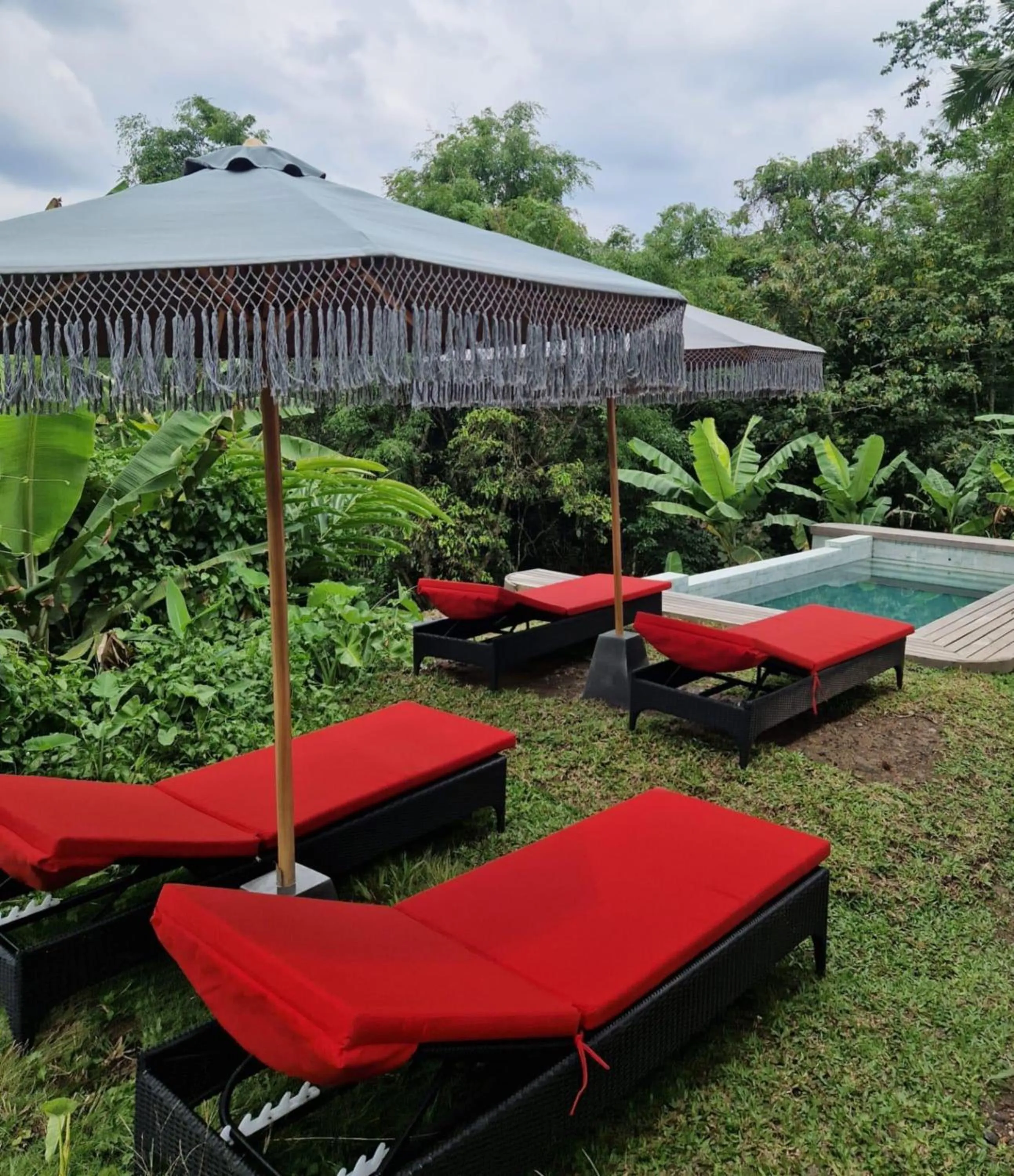 Garden view in Muraya Villas in Ubud