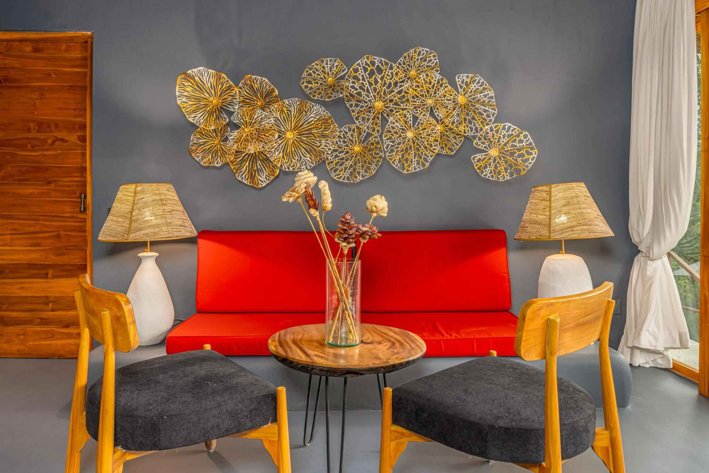 Decorative detail in Muraya Villas in Ubud