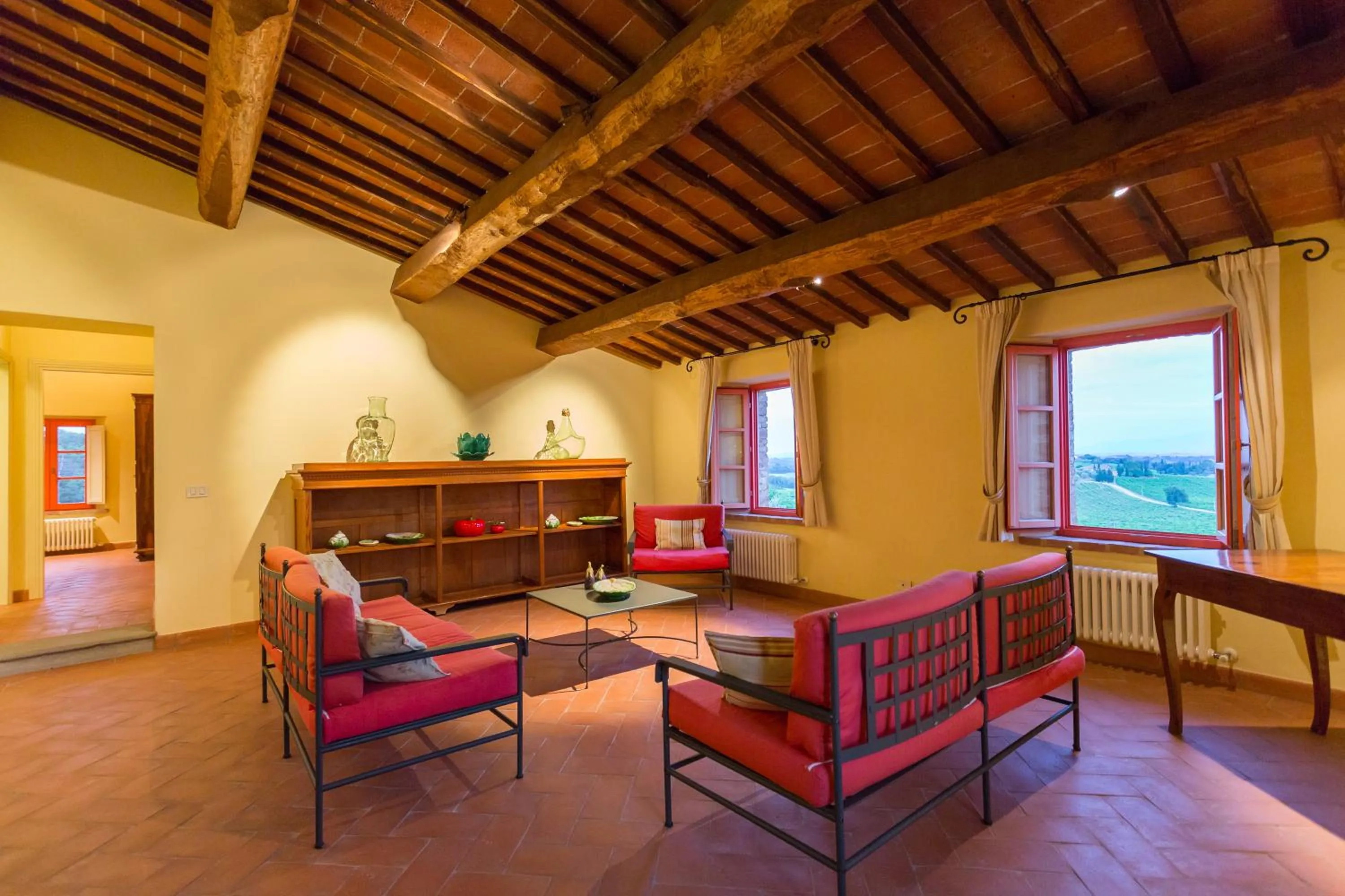 Living room in Tenuta Di Monaciano