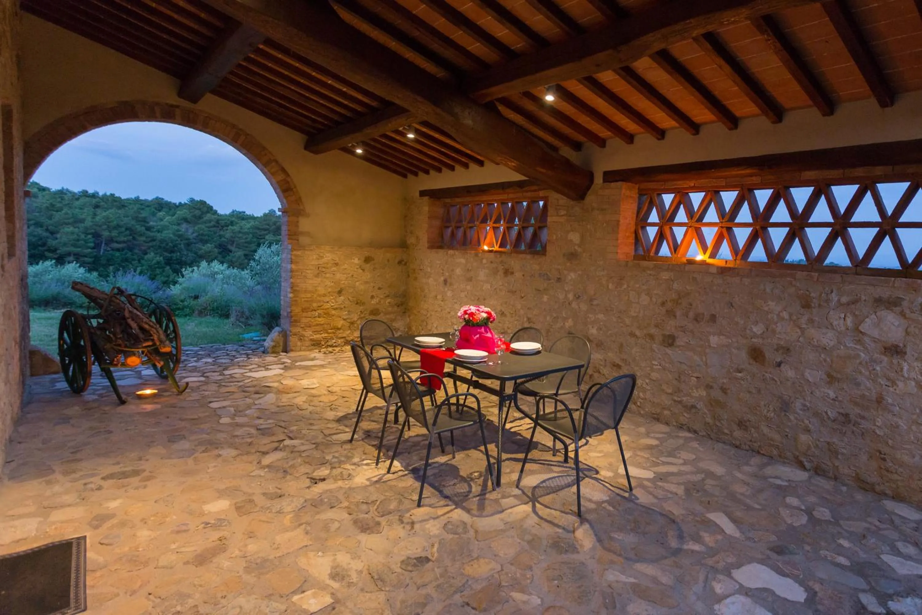 Patio in Tenuta Di Monaciano