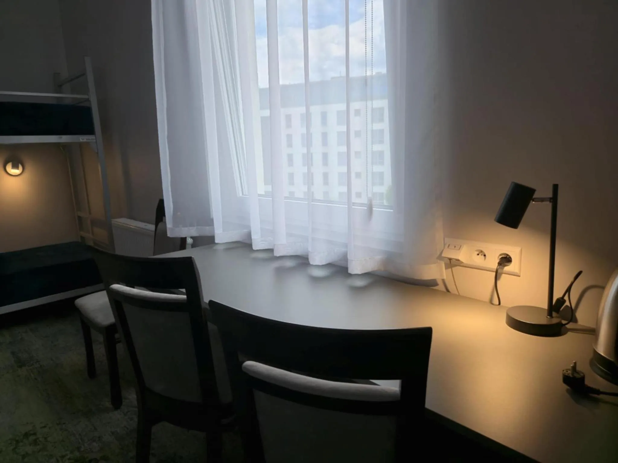 Kitchen or kitchenette in Hotton Hotel