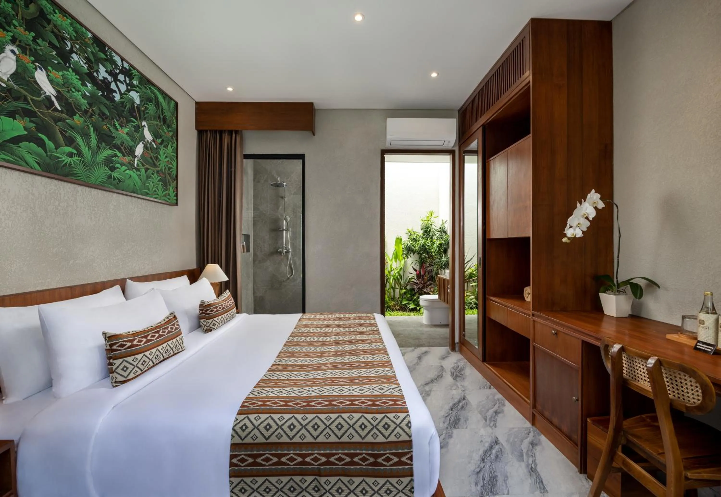 Bedroom, Bed in Unagi Mas Villa by Emana