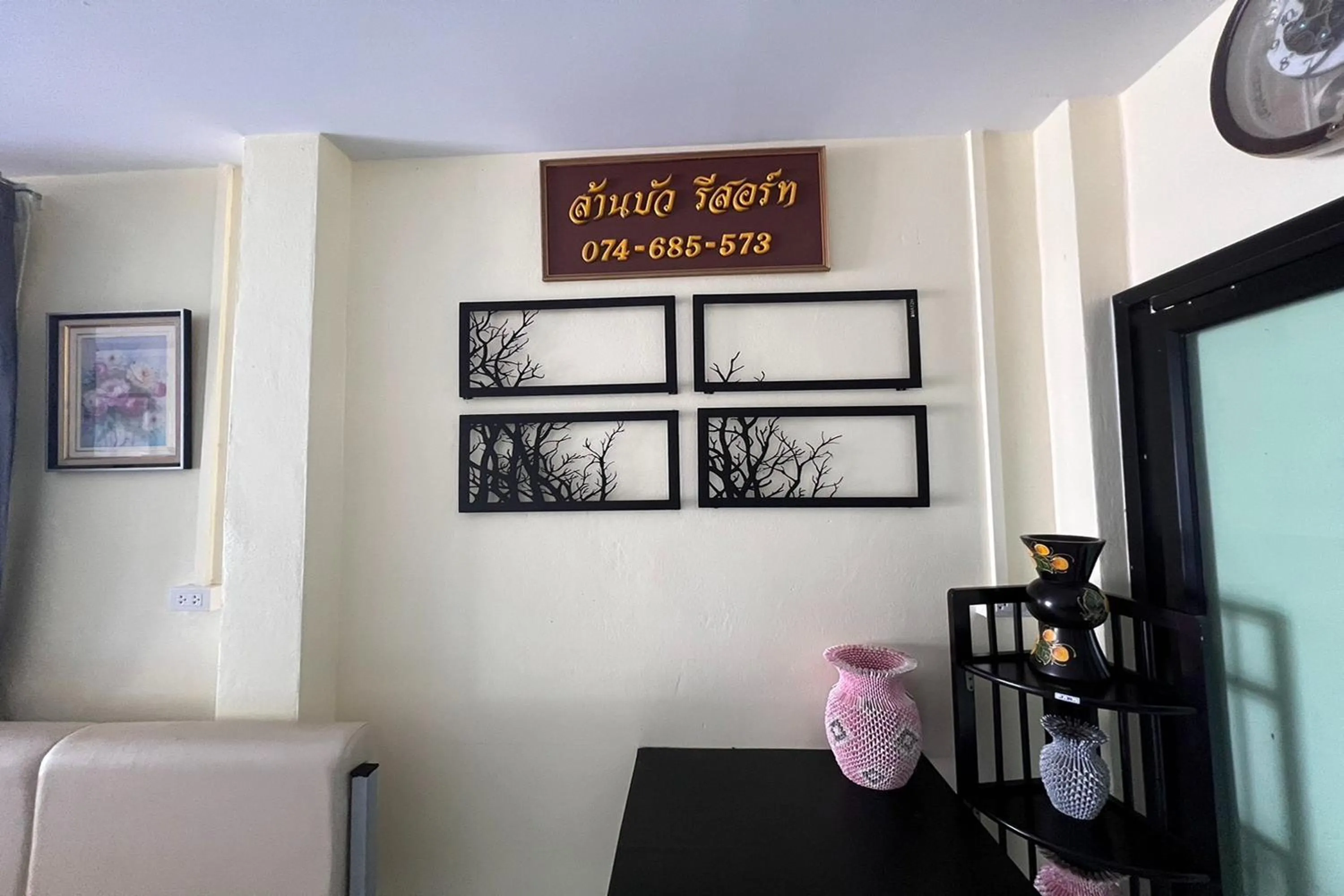 Lobby or reception in Lan Bua Resort