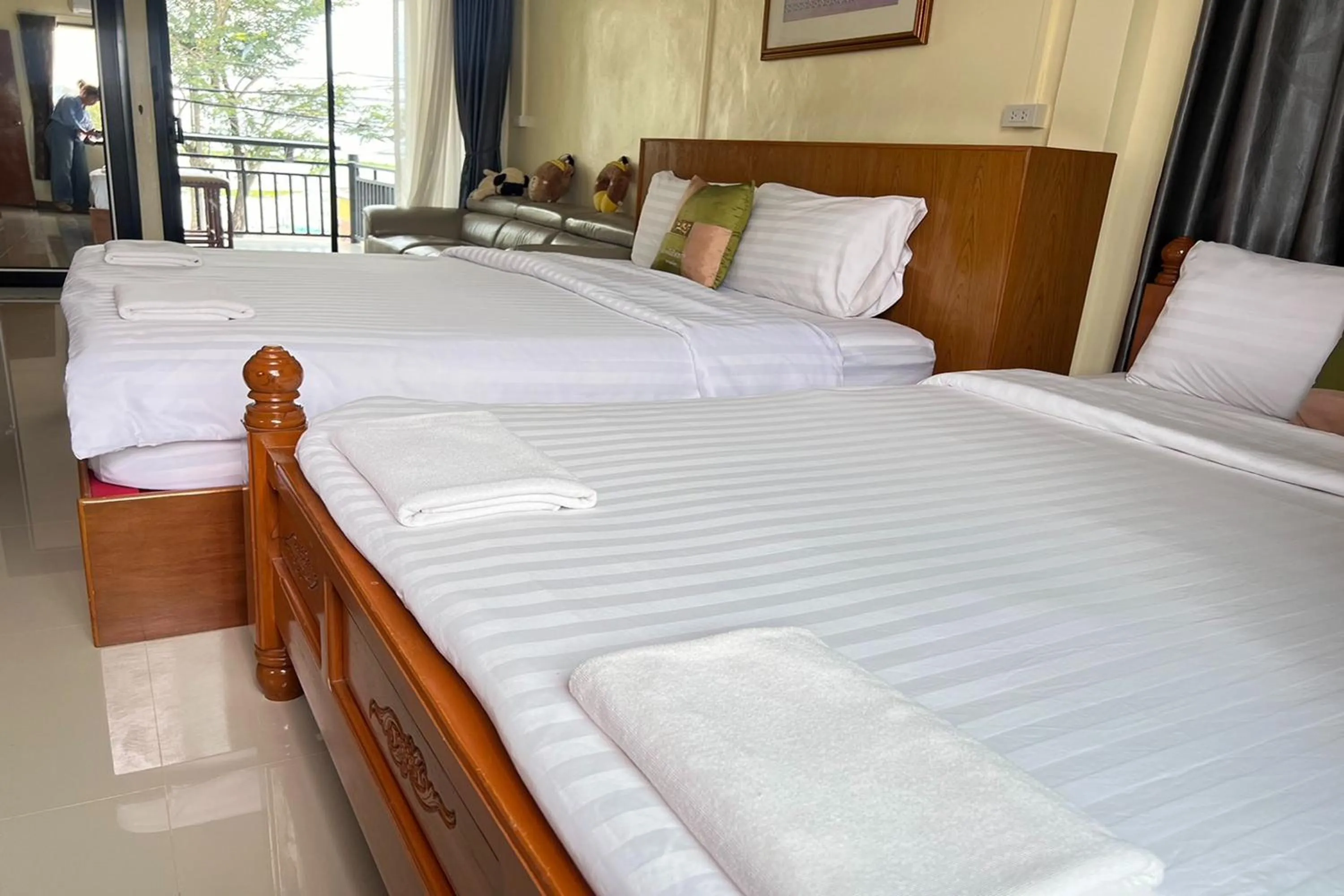 Bedroom, Bed in Lan Bua Resort