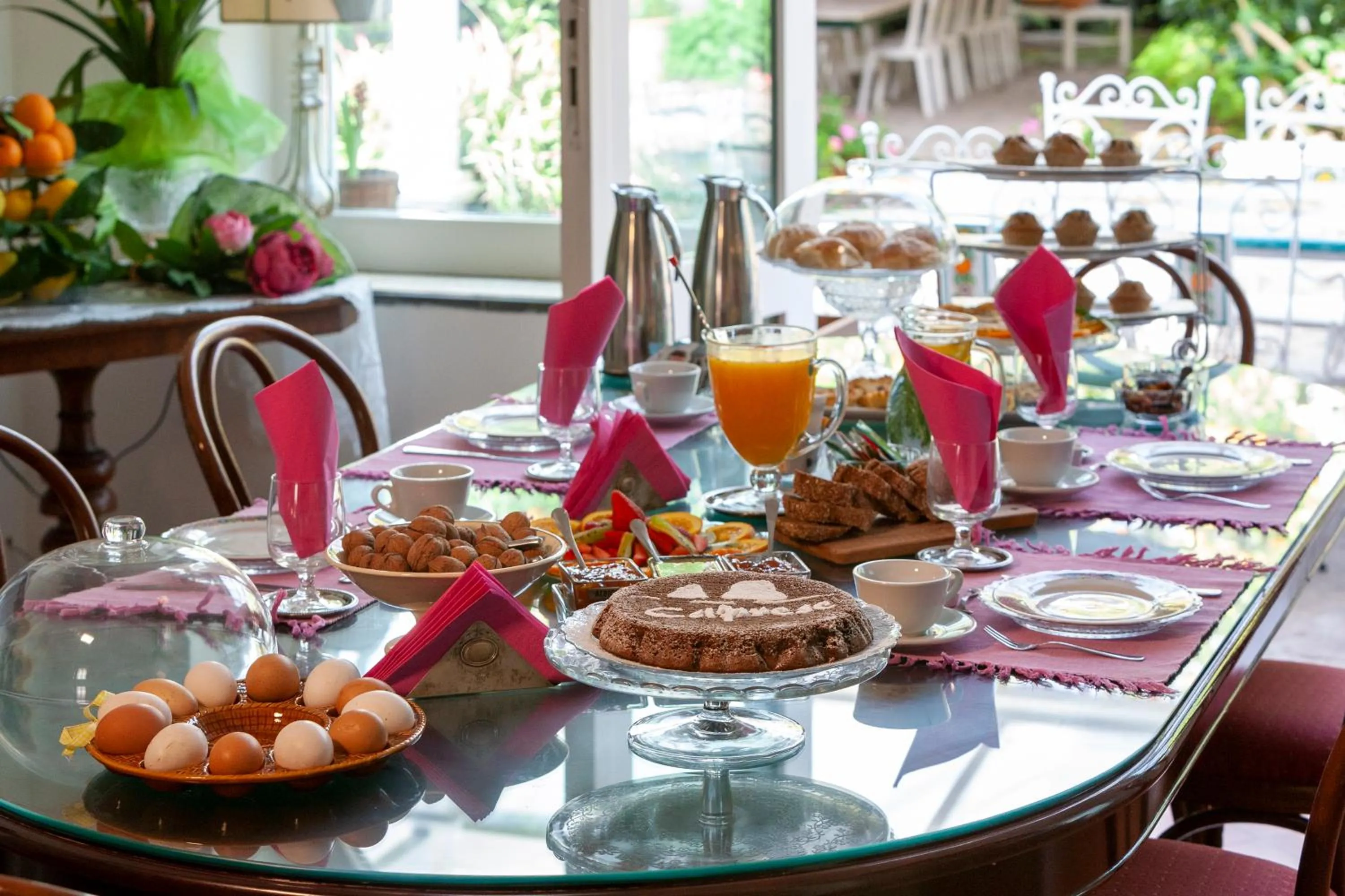 Breakfast in Villa Maresca B&B