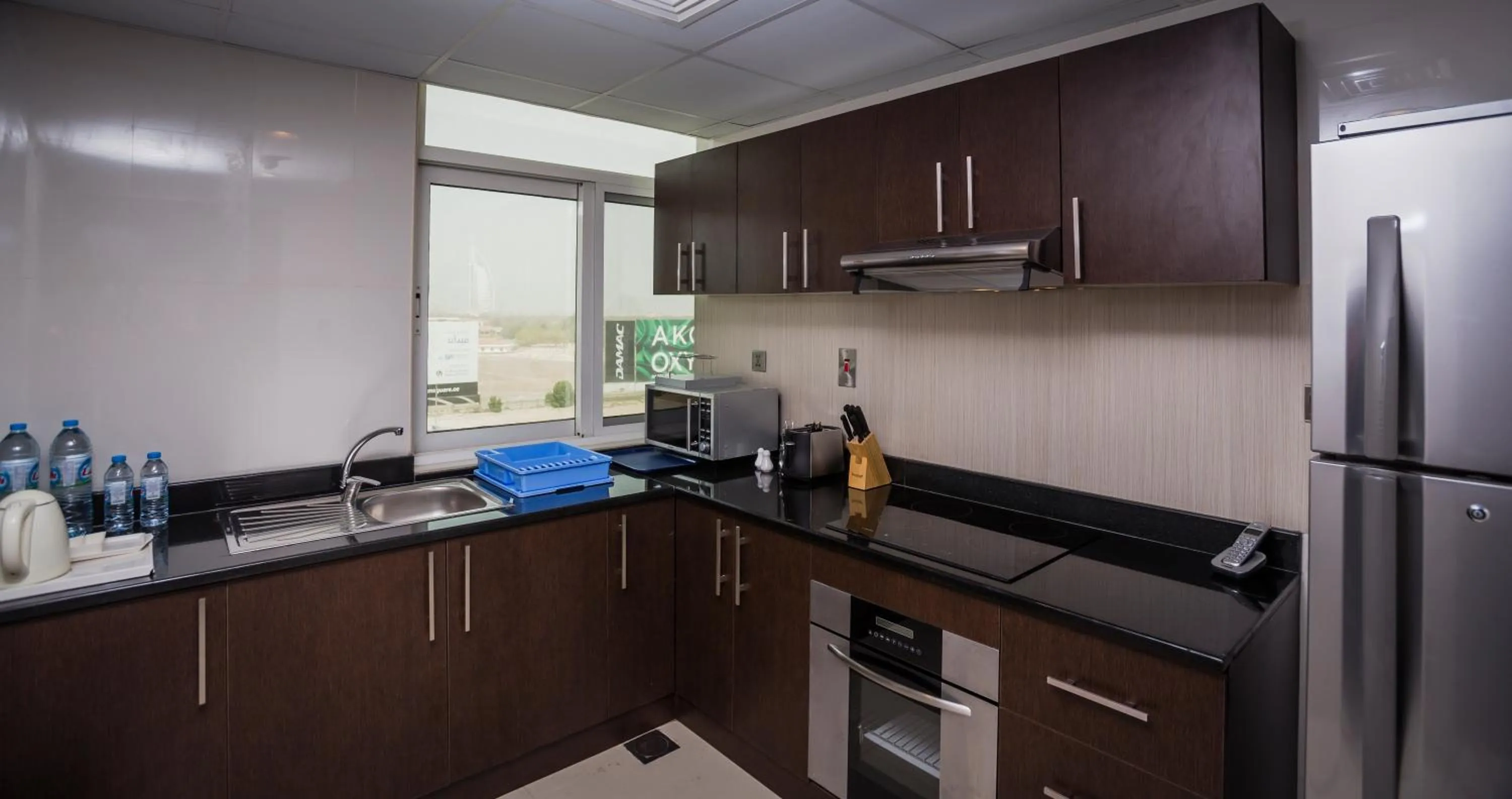 Kitchen or kitchenette, Kitchen/Kitchenette in The View Al Barsha Hotel Apartments