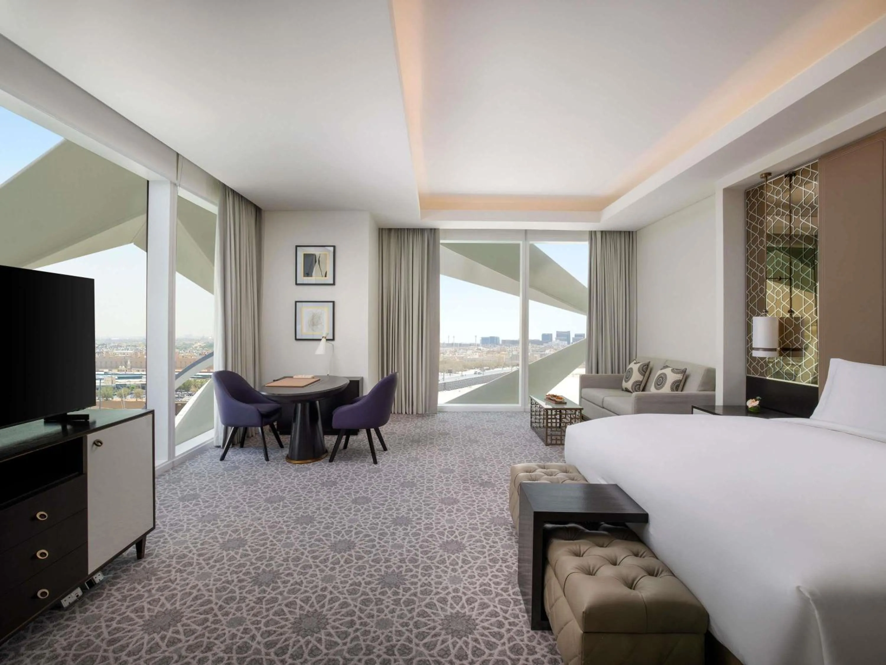 Bedroom, Bed in Sofitel Riyadh Hotel & Convention Centre