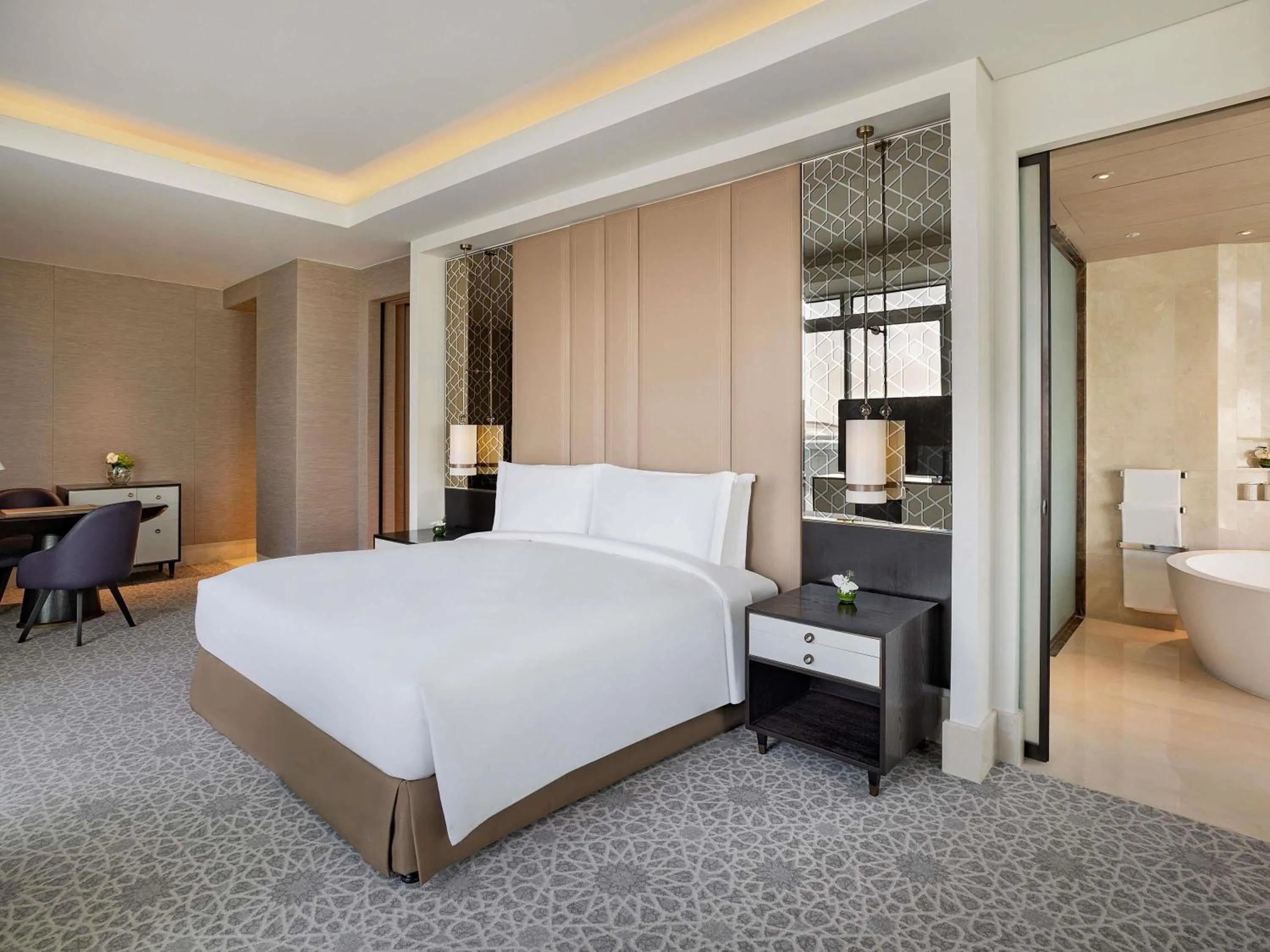 Bedroom, Bed in Sofitel Riyadh Hotel & Convention Centre