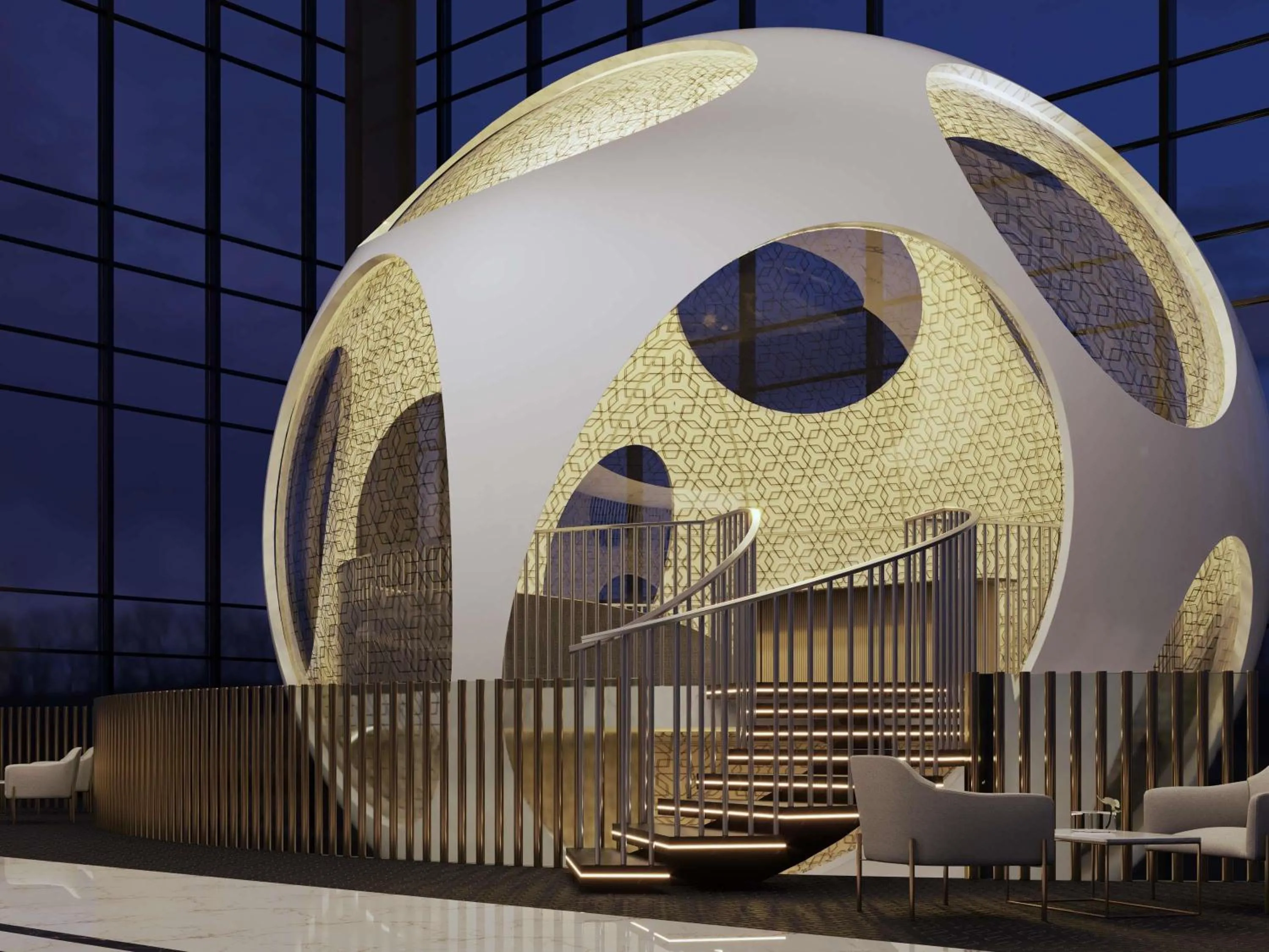 Lounge or bar in Sofitel Riyadh Hotel & Convention Centre