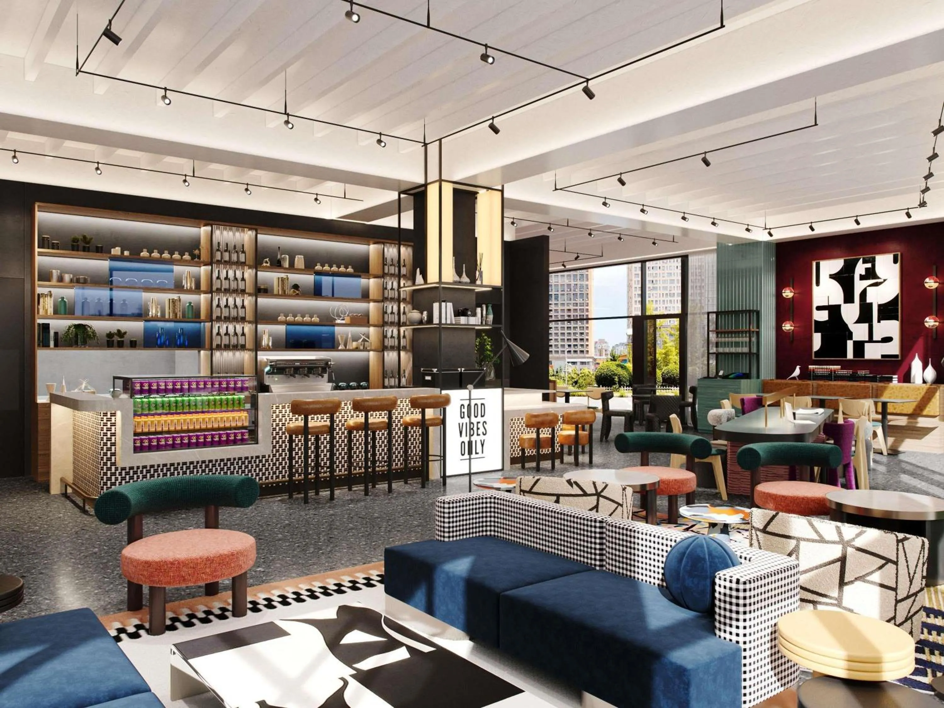 Lounge or bar in TRIBE Auckland