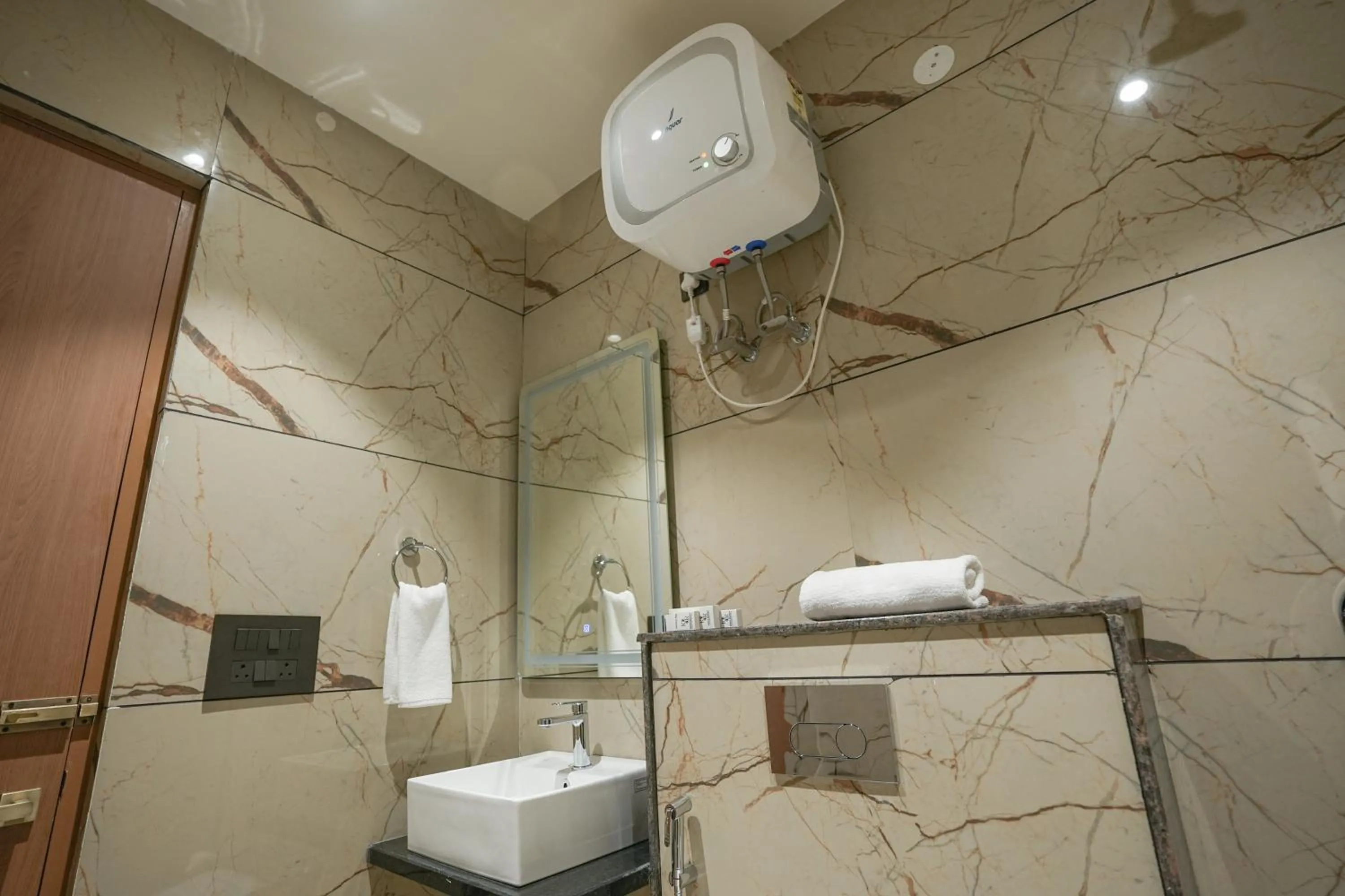 Toilet in Kaashvi Residency - Managed by Atithi House