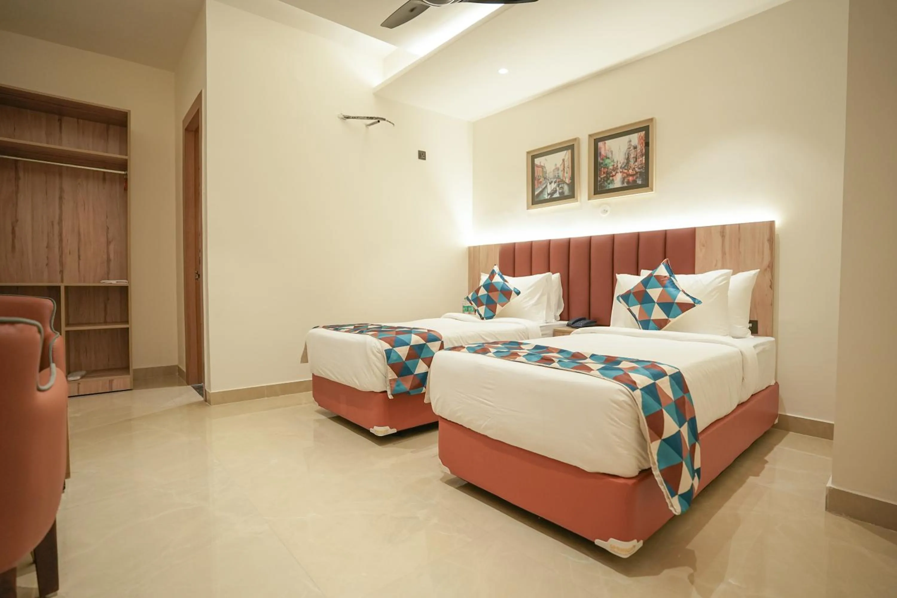 Bedroom, Bed in Kaashvi Residency - Managed by Atithi House
