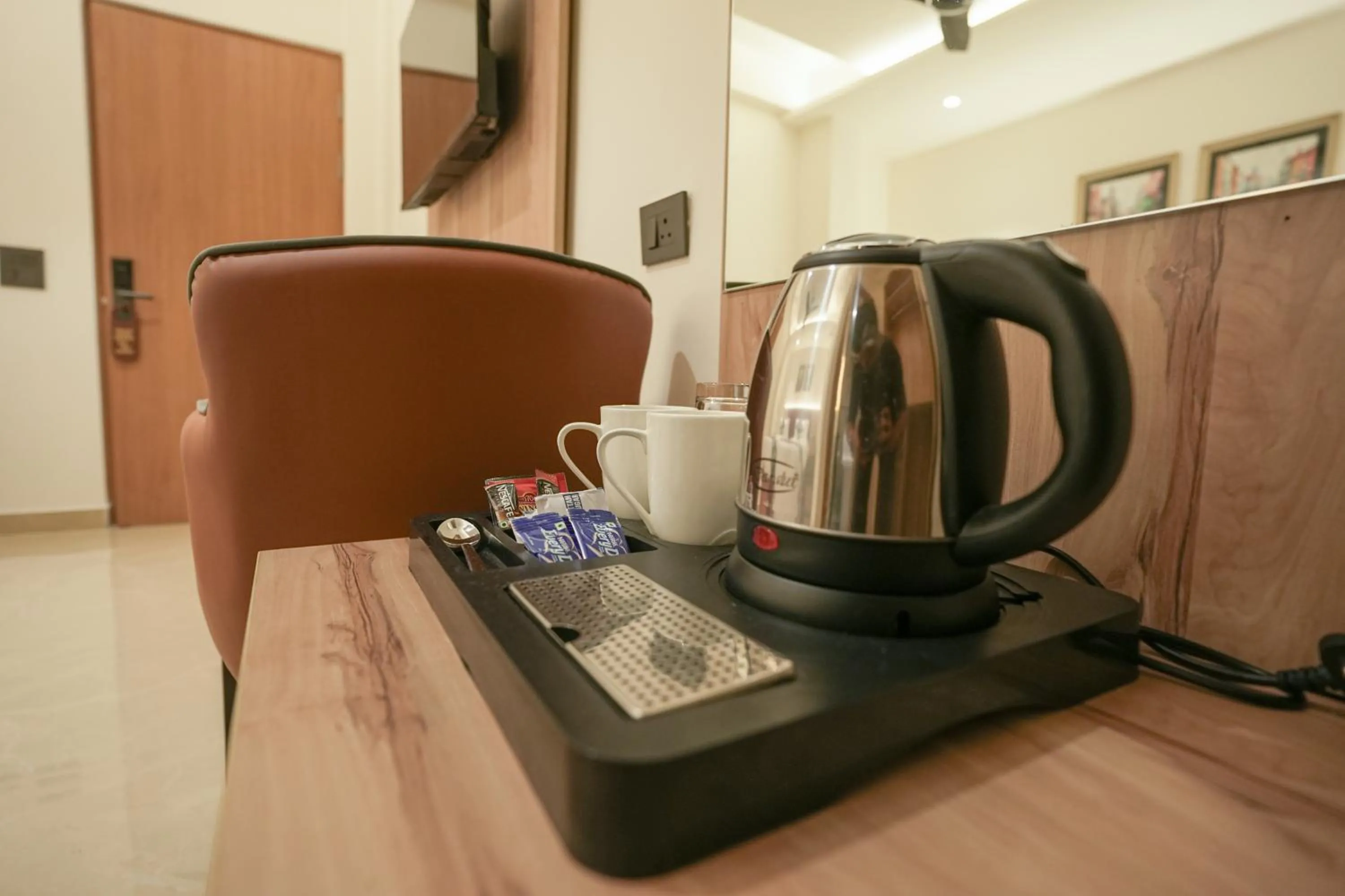 Coffee/tea facilities in Kaashvi Residency - Managed by Atithi House