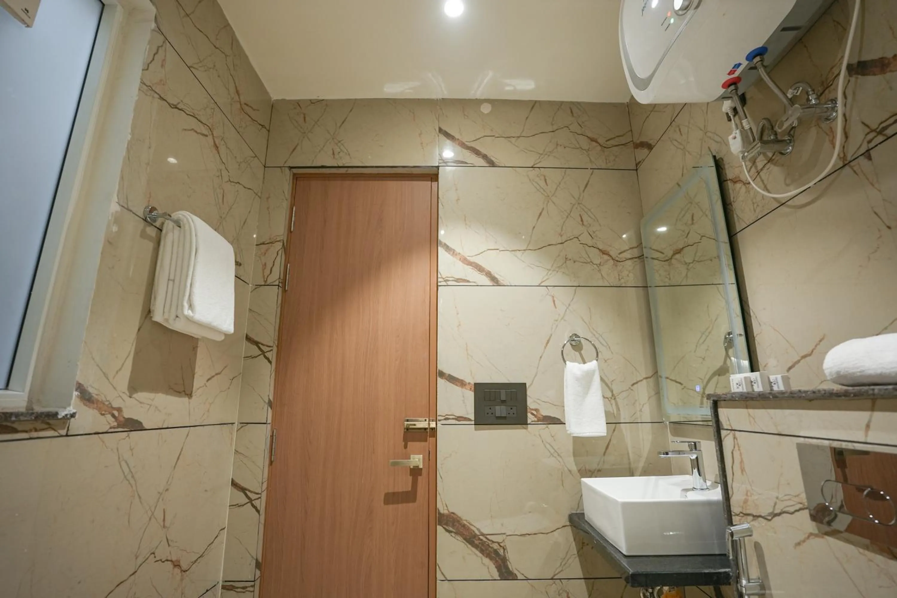 Shower in Kaashvi Residency - Managed by Atithi House