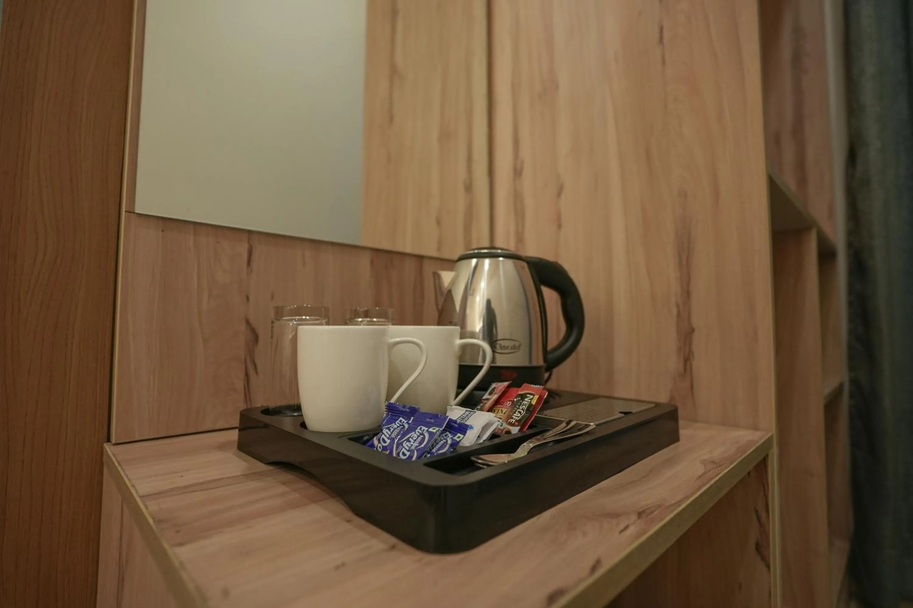 Coffee/tea facilities in Kaashvi Residency - Managed by Atithi House