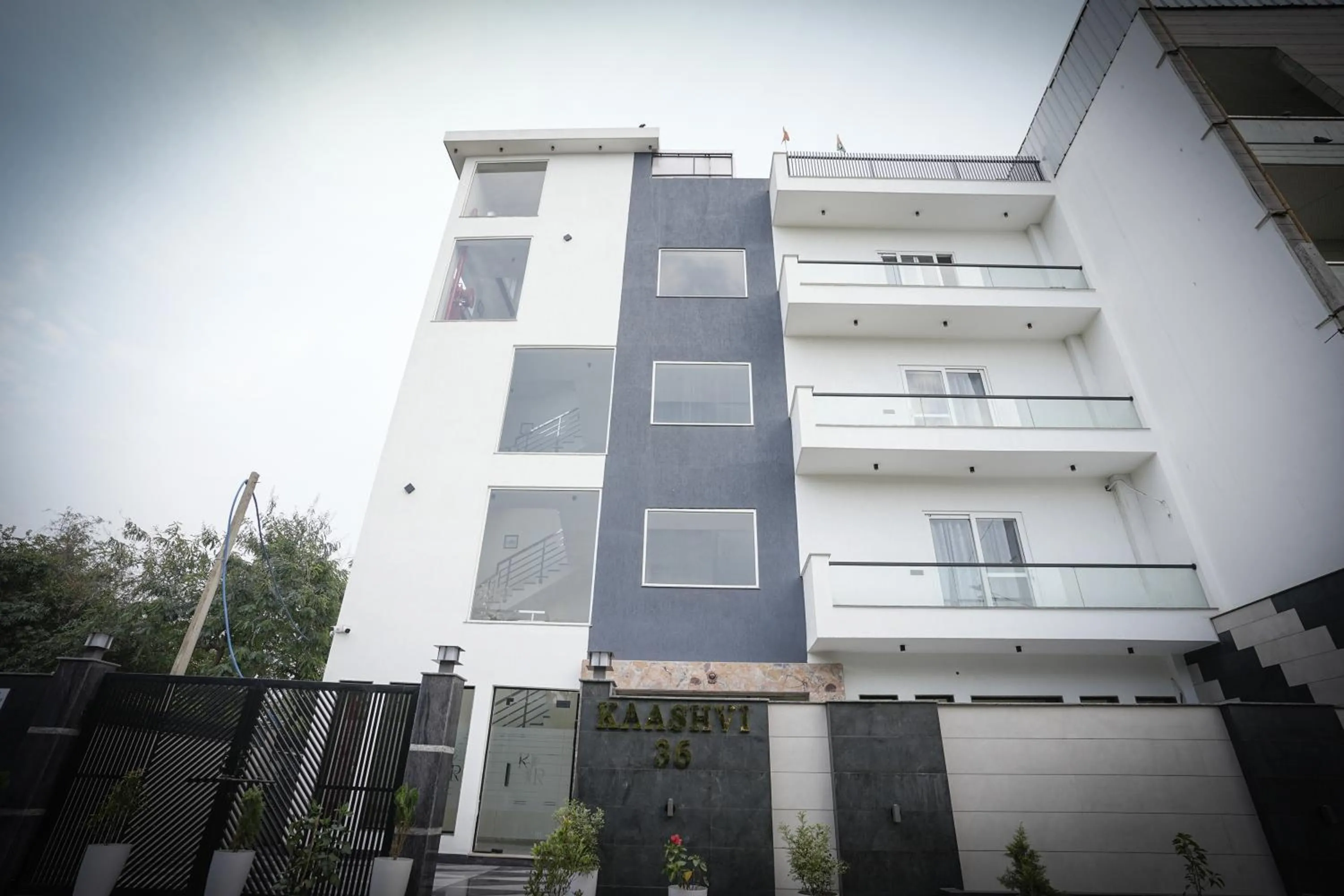 Balcony/Terrace in Kaashvi Residency - Managed by Atithi House