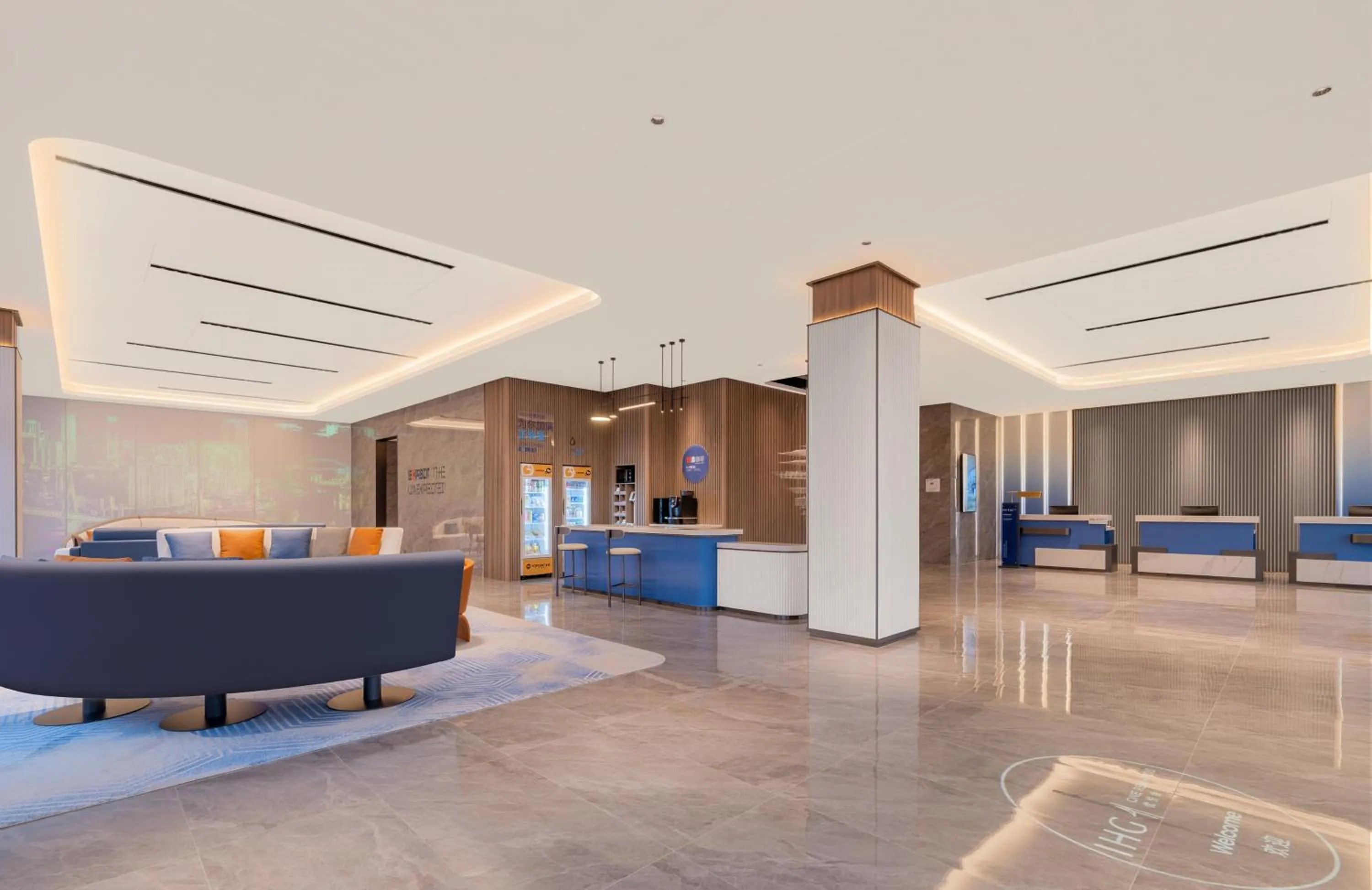 Seating area in Holiday Inn Express Chongqing Ciqikou Ancient Town by IHG