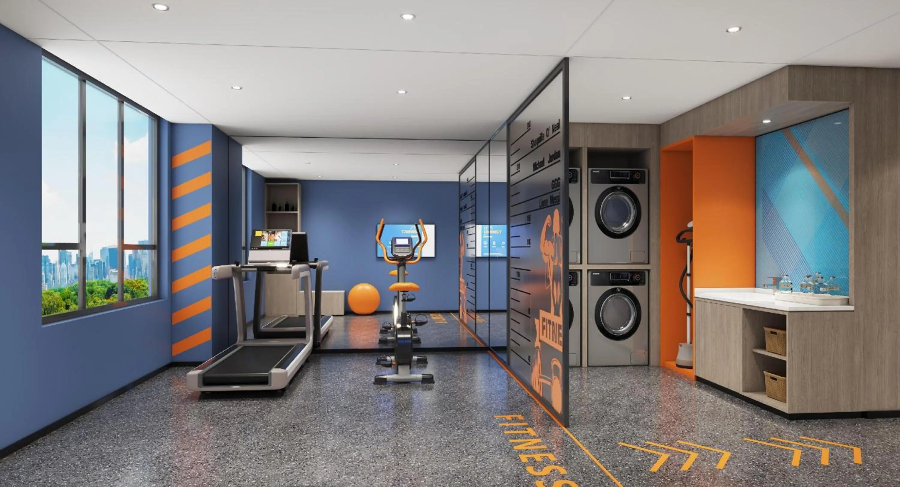 Fitness centre/facilities in Holiday Inn Express Chongqing Ciqikou Ancient Town by IHG