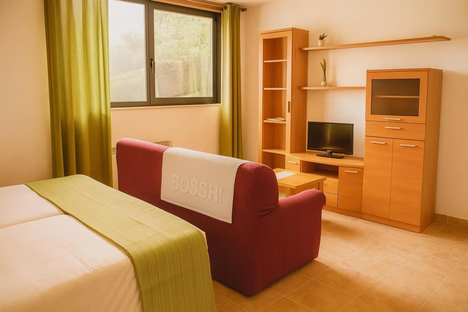 Bed in Apartamentos Turísticos Cancelas by Bossh Hotels