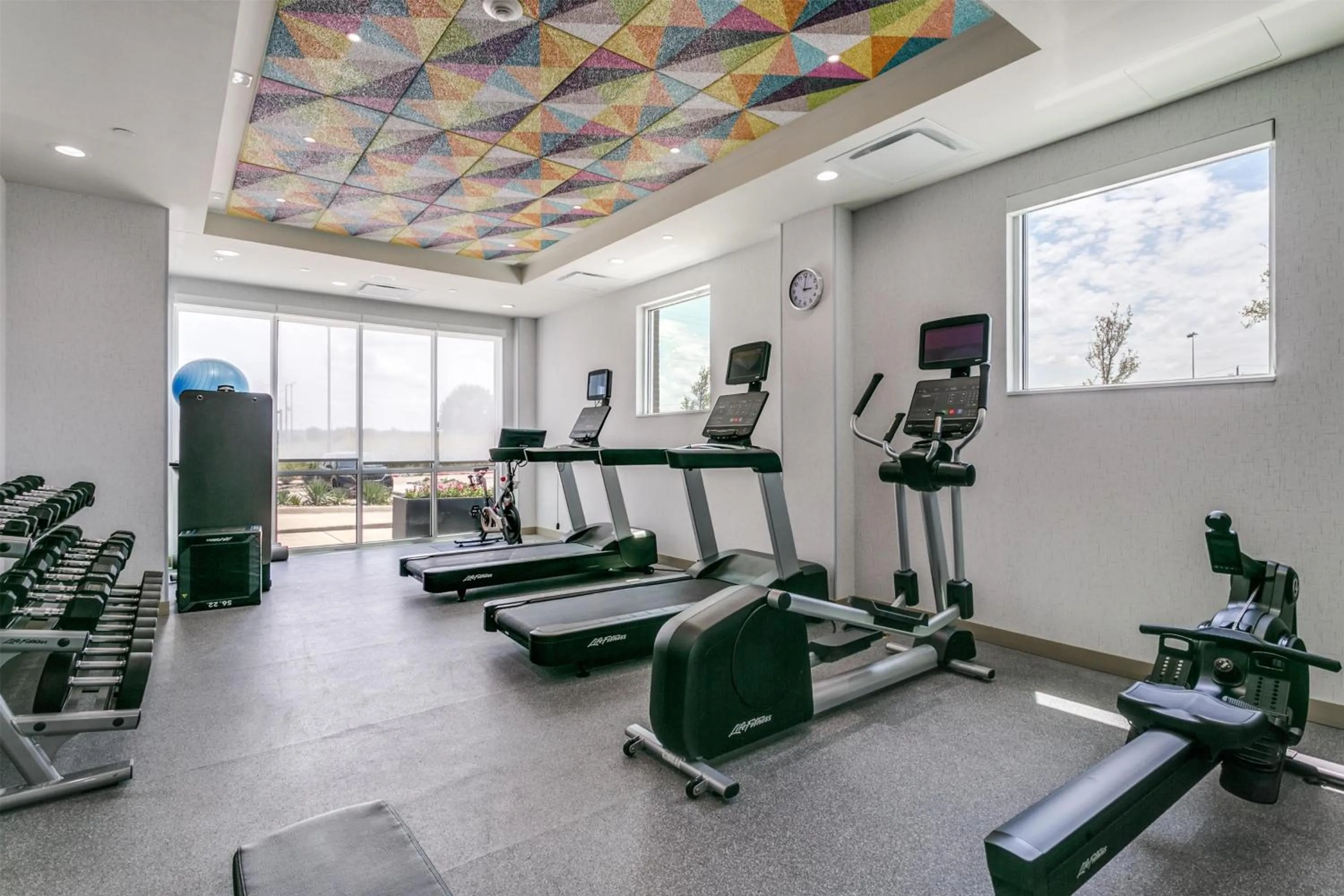 Fitness centre/facilities in Home2 Suites by Hilton Coppell DFW Grapevine North