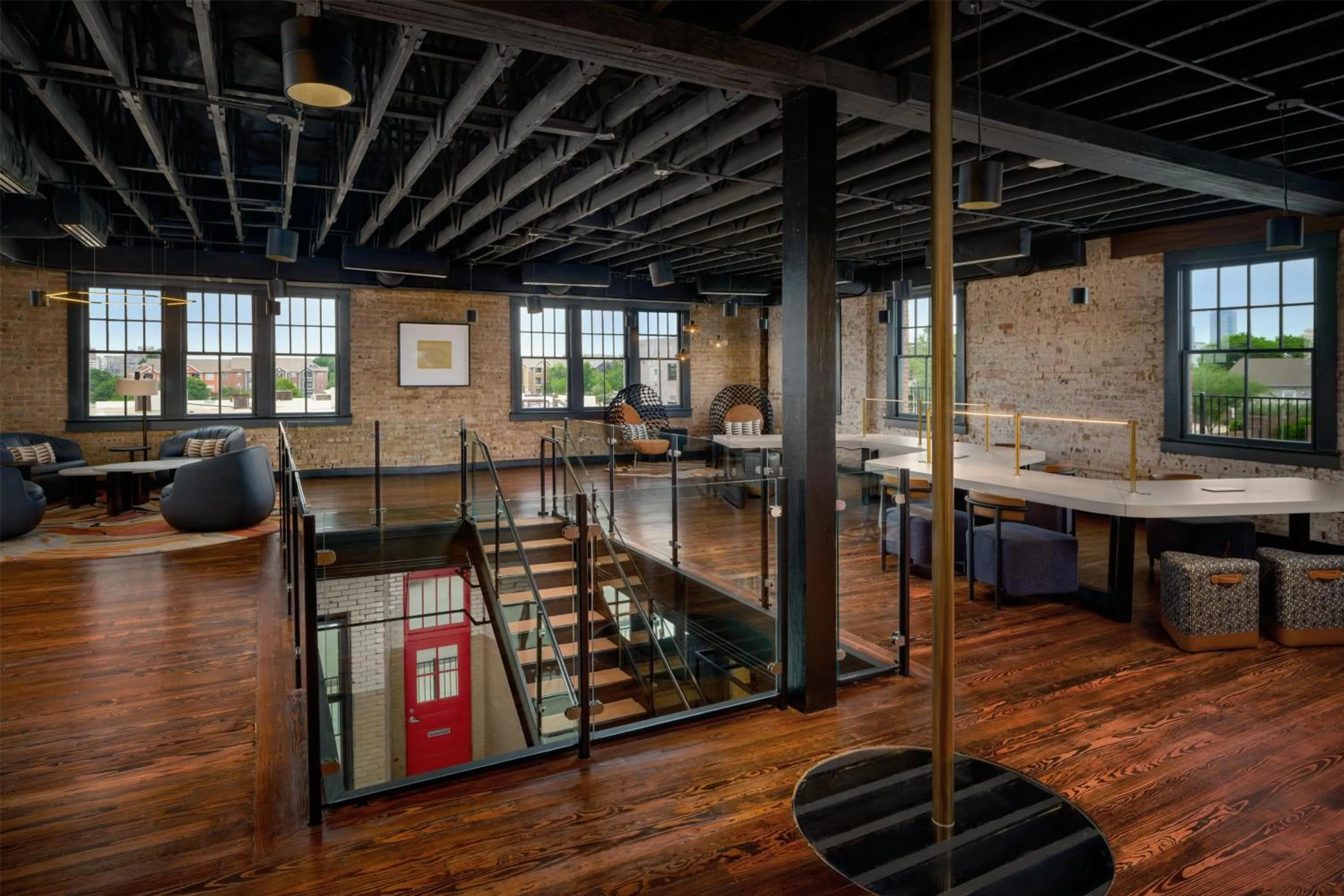 Lobby or reception in The Nobleman Fort Worth, Tapestry Collection By Hilton