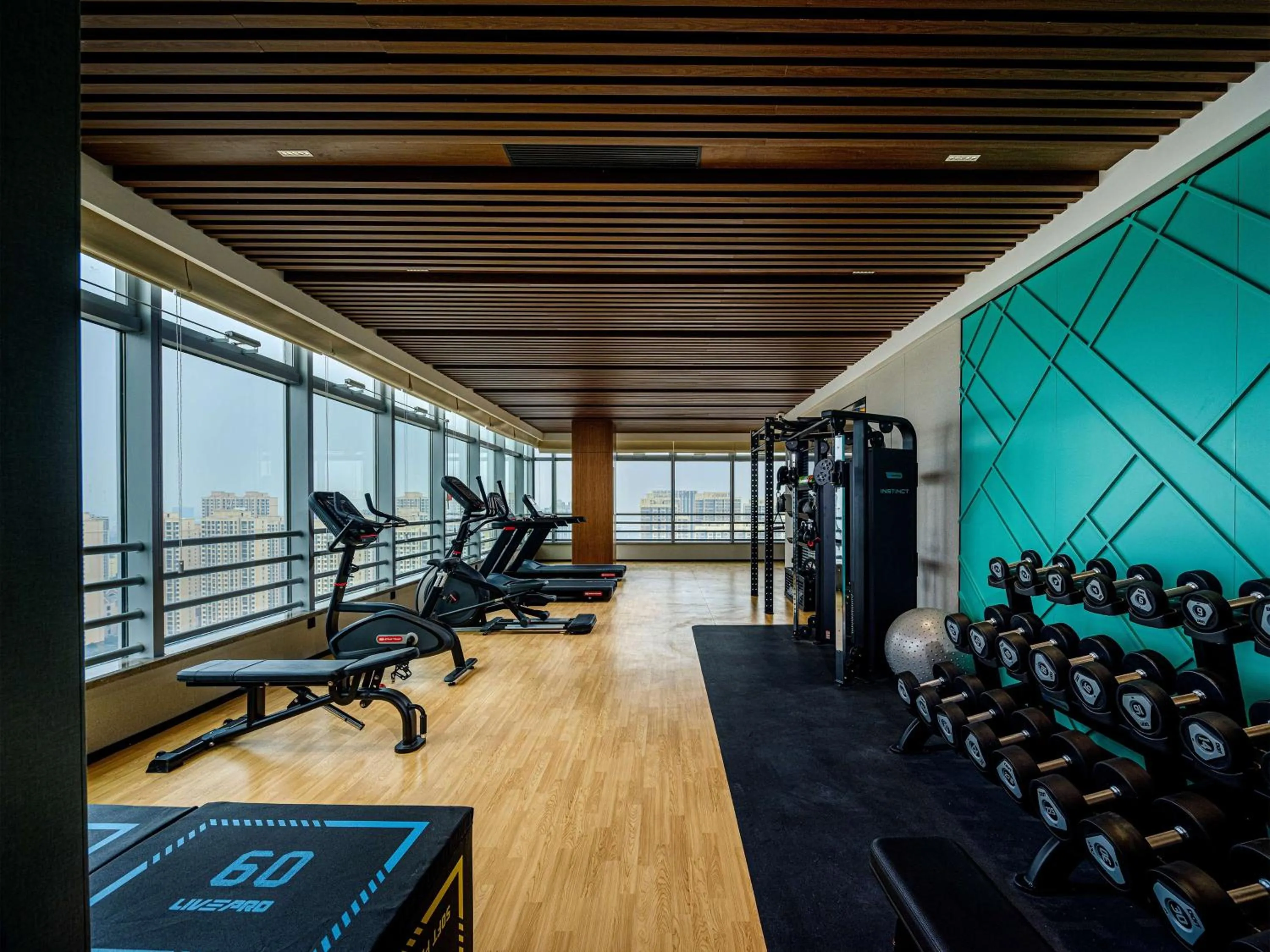 Fitness centre/facilities in Hilton Garden Inn Hefei High-Tech Zone