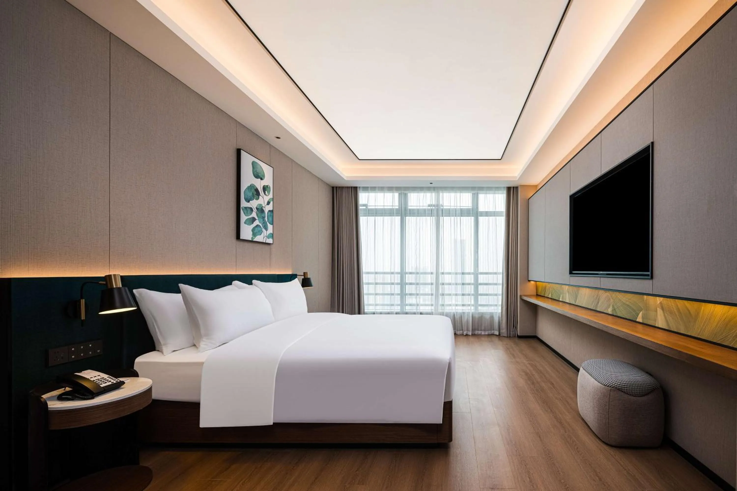 Bed in Hilton Garden Inn Hefei High-Tech Zone