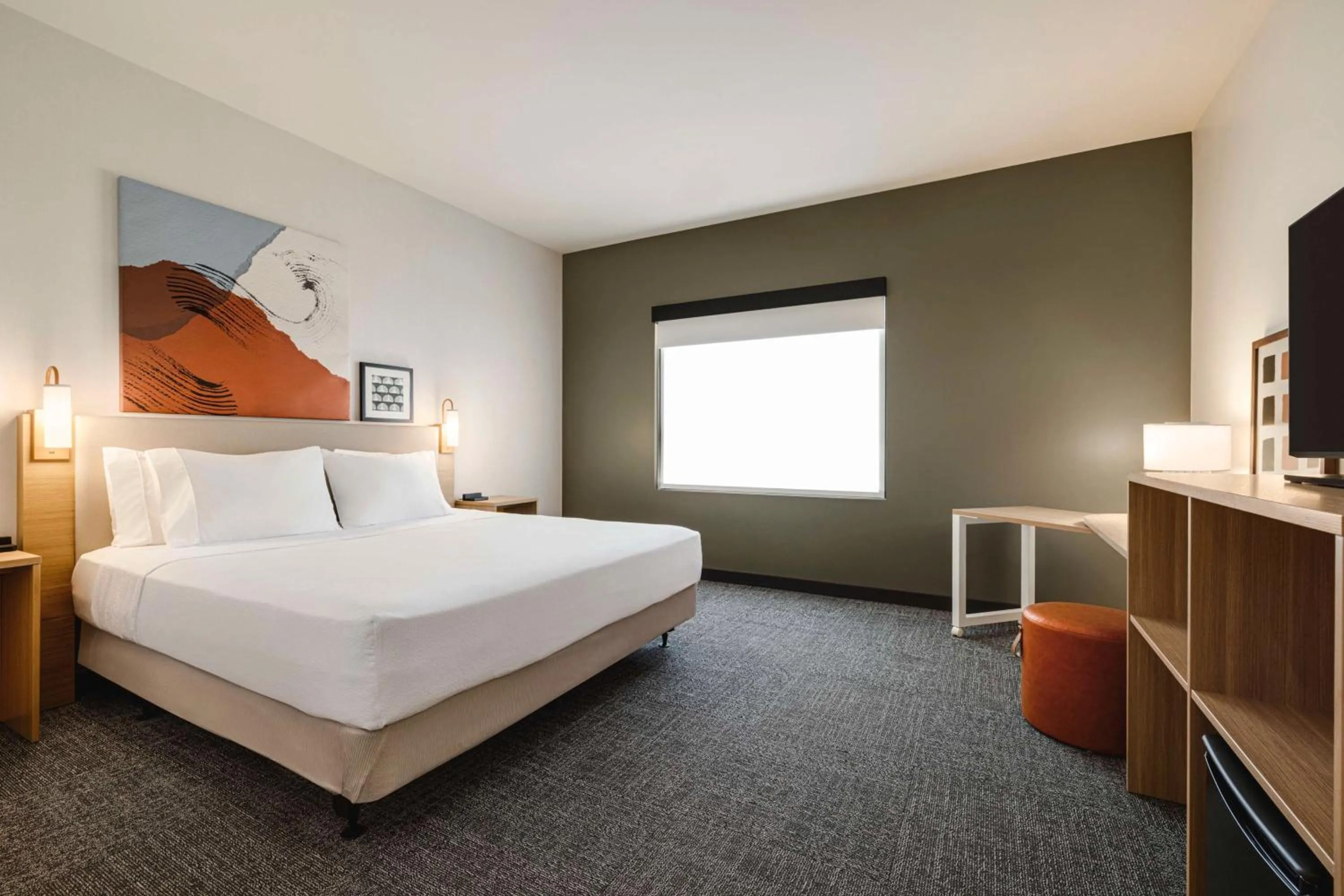 Bed in Spark By Hilton Las Vegas Airport