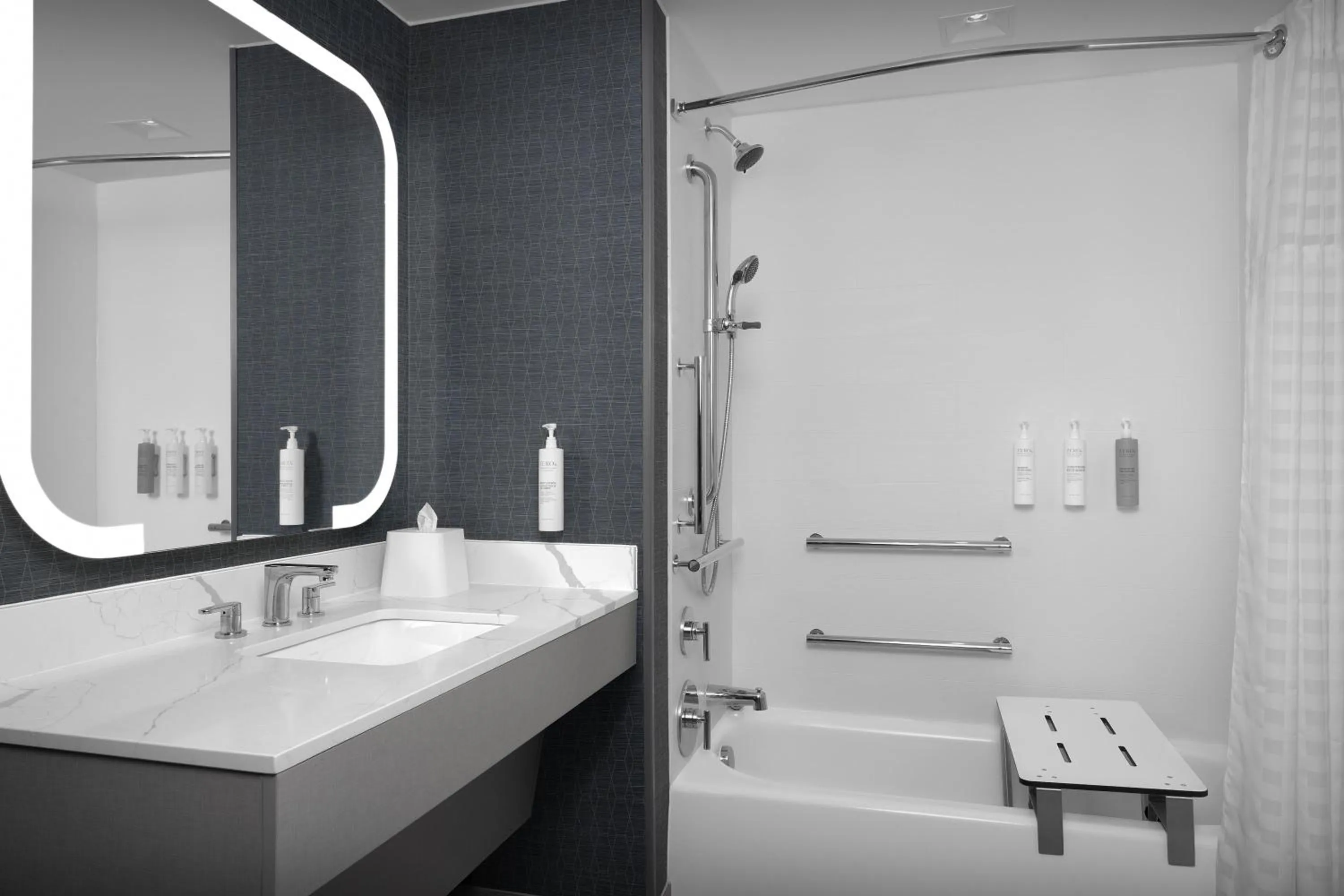 Bathroom in Homewood Suites By Hilton Jackson