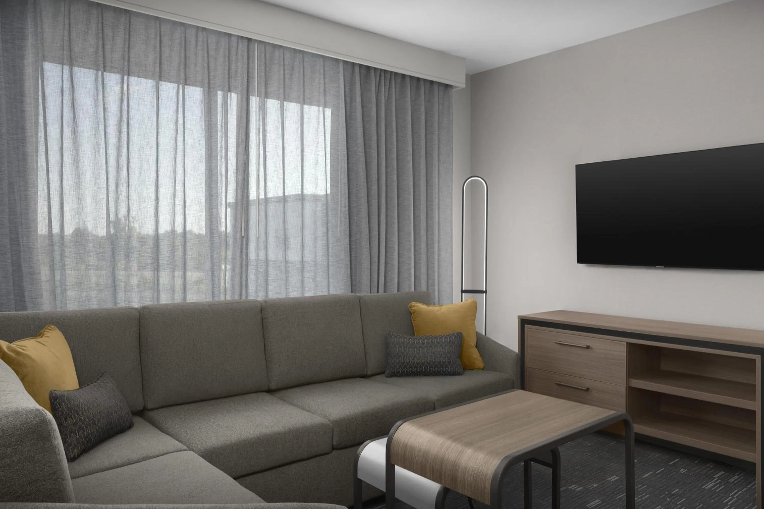 Living room in Homewood Suites By Hilton Jackson