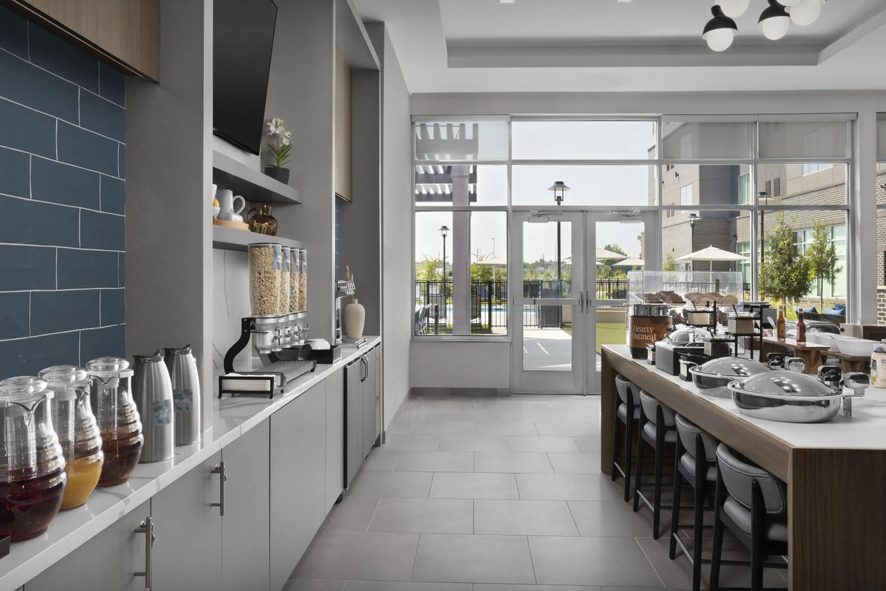 Breakfast in Homewood Suites By Hilton Jackson