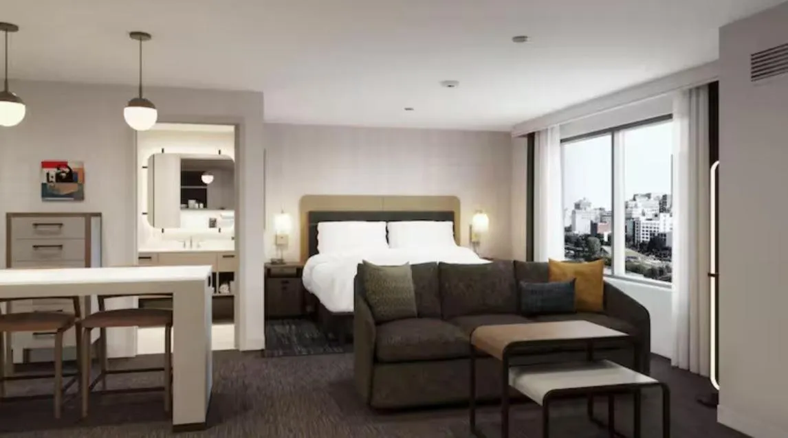 Bedroom, Bed in Homewood Suites By Hilton Jackson