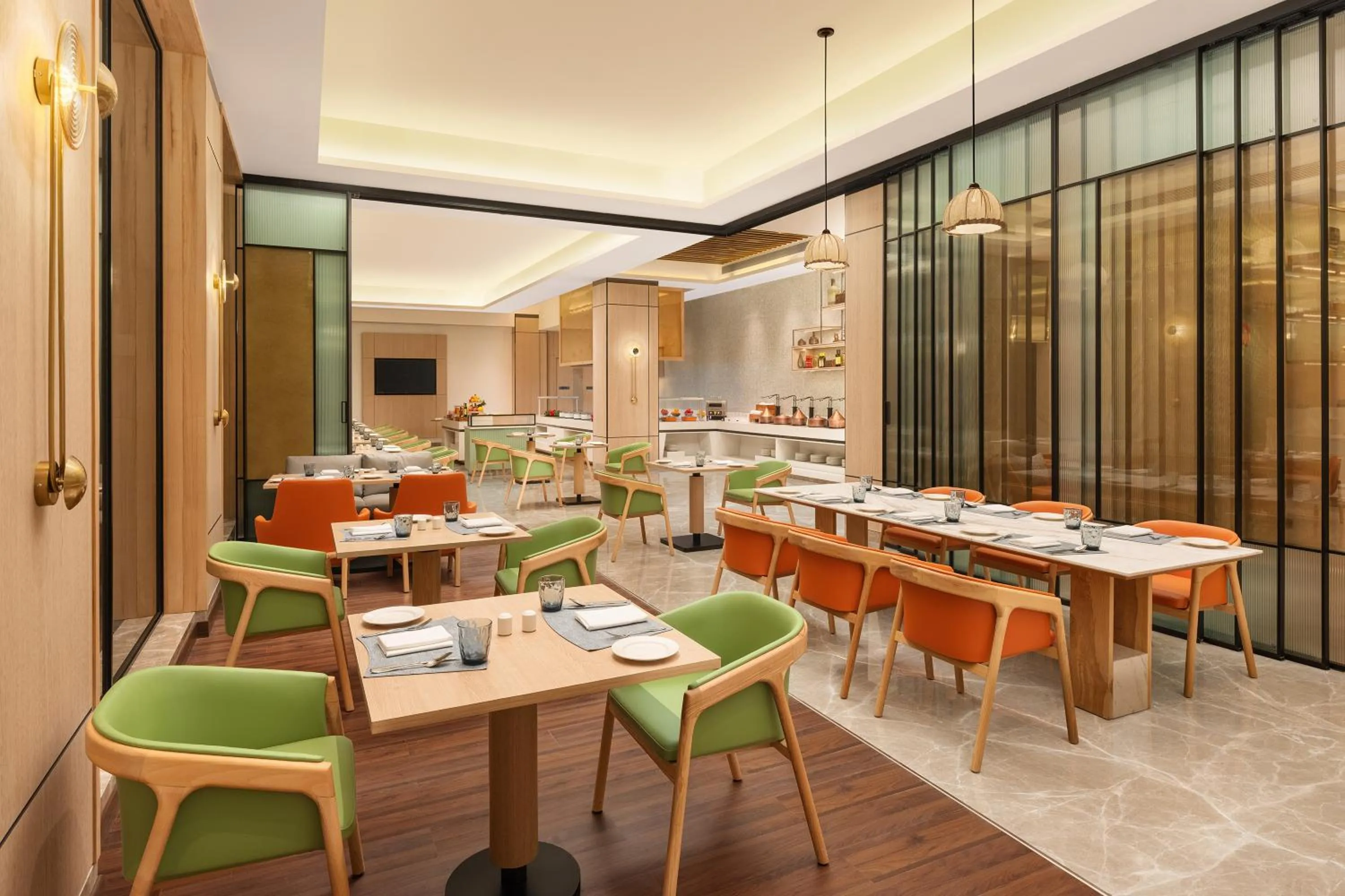 Restaurant/places to eat in Hilton Garden Inn Surat City Centre