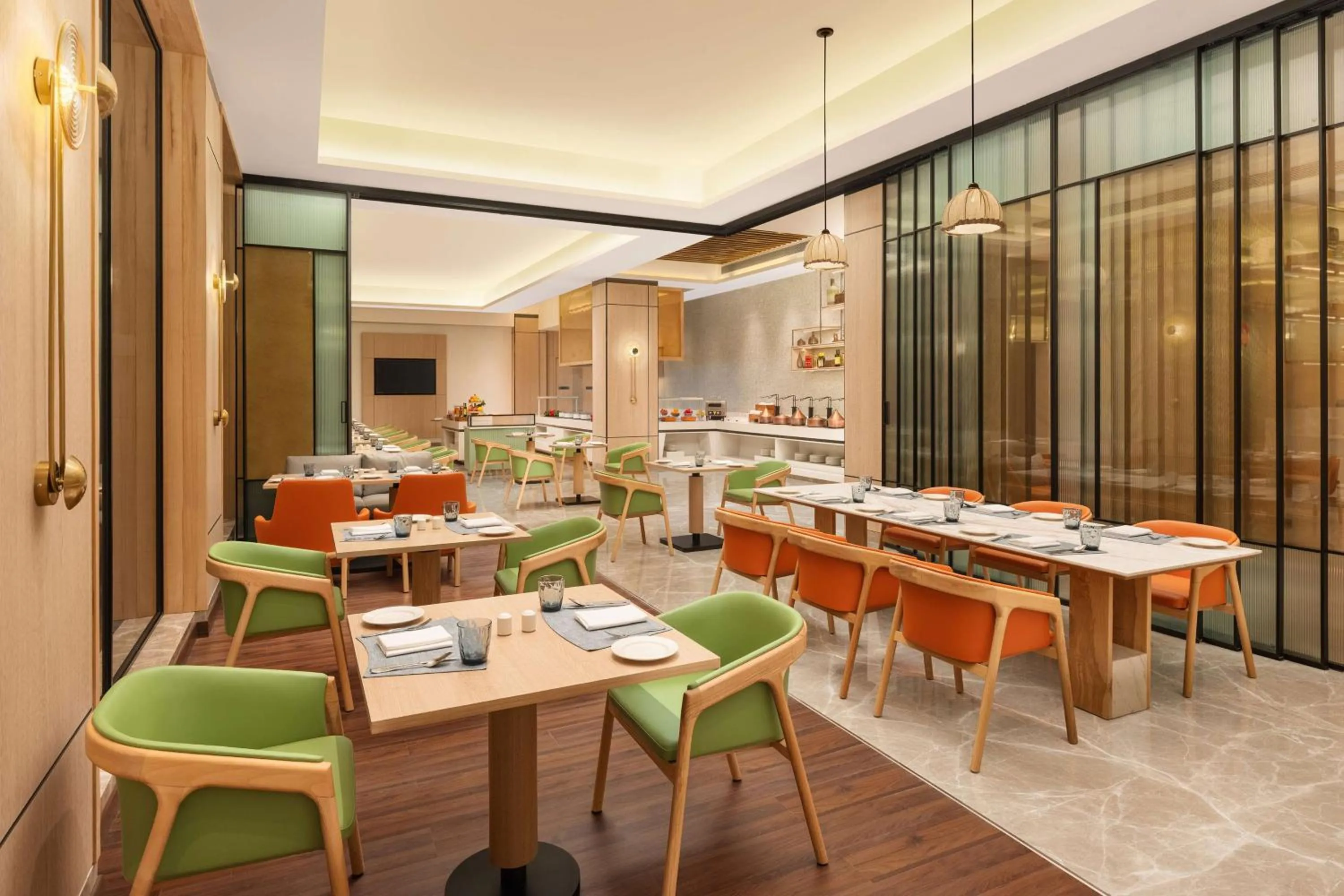 Restaurant/places to eat in Hilton Garden Inn Surat City Centre
